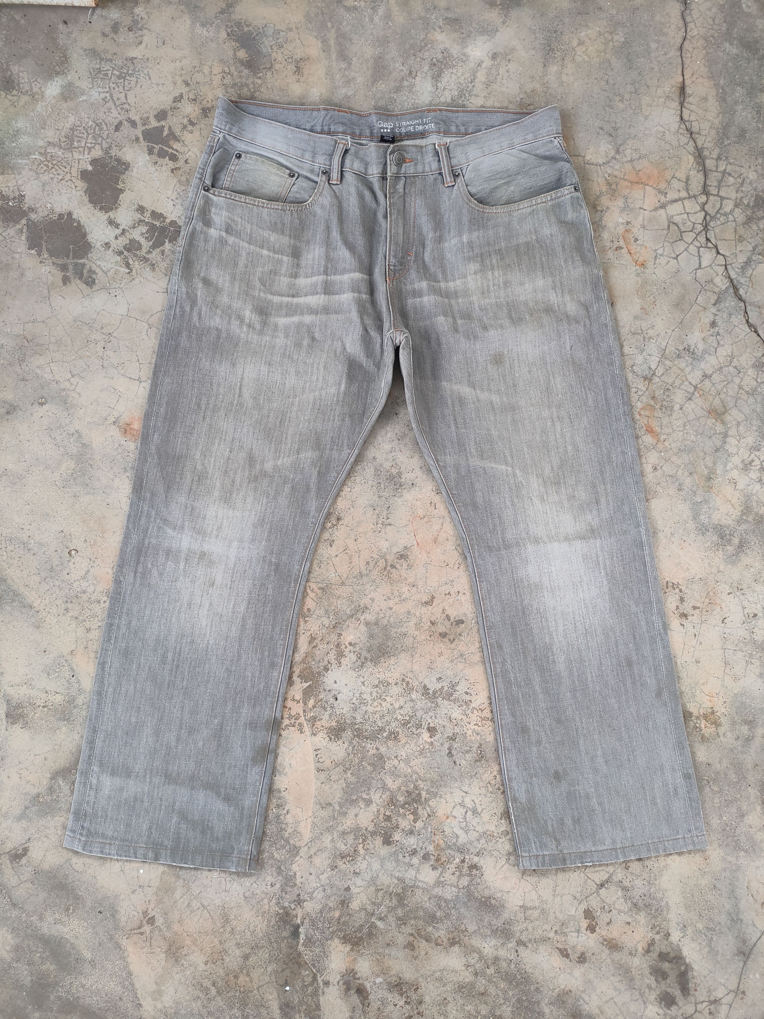 Japanese Brand × Vintage W39 VINTAGE JAPANESE FADED DISTRESSED JEAN PANTS Size US 39 - 1 Thumbnail