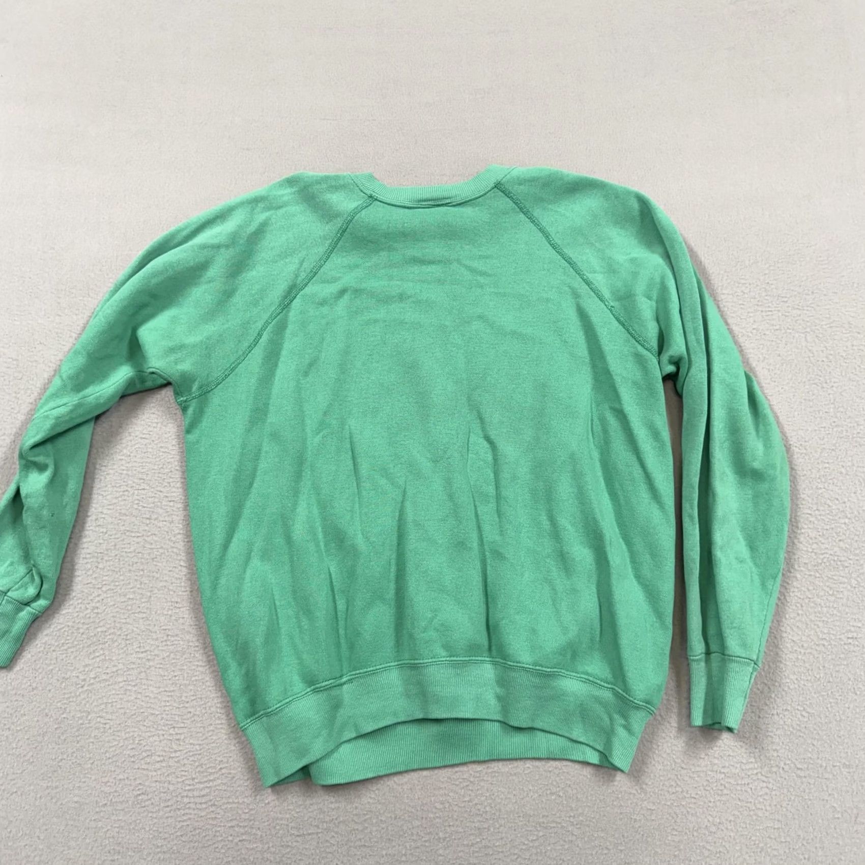 Vintage VINTAGE Oakbrook Sweatshirt Mens Large Green Pullover Crewneck Fleece Cotton Blend Size US L / EU 52-54 / 3 - 5 Thumbnail