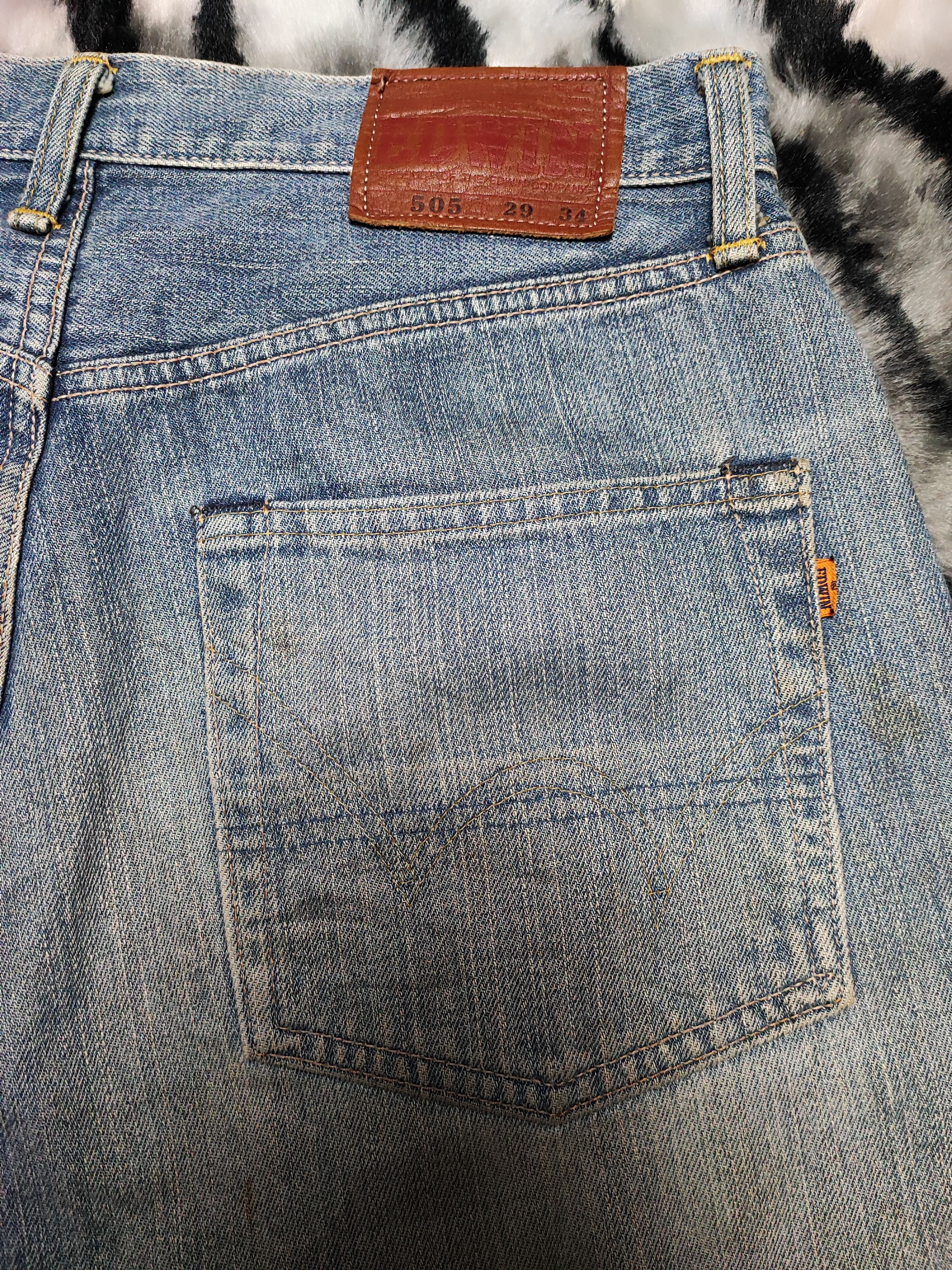 Edwin × Self Edge Edwin Selvedge 505 Denim Jeans Size US 29 - 22 Thumbnail
