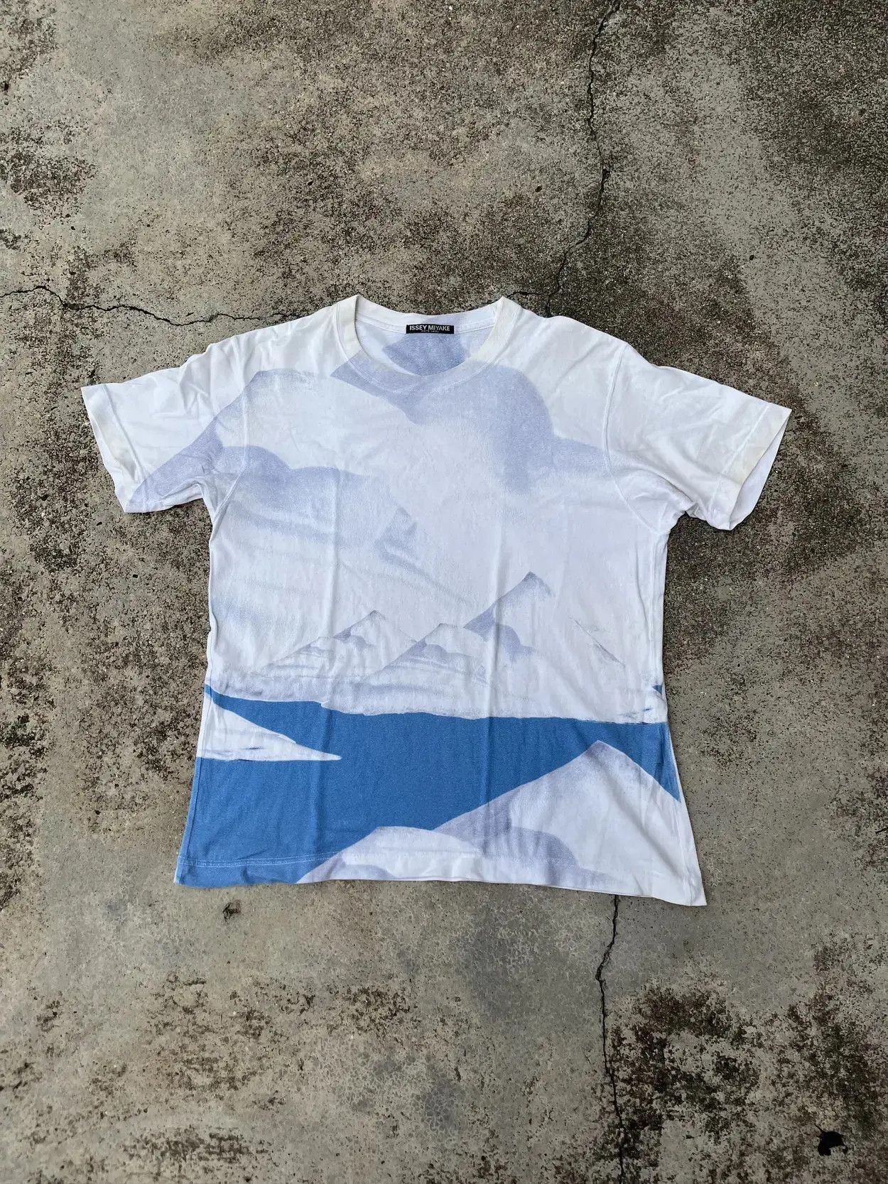 Issey Miyake Issey Miyake 90s AOP Tee Size US L / EU 52-54 / 3 - 2 Thumbnail