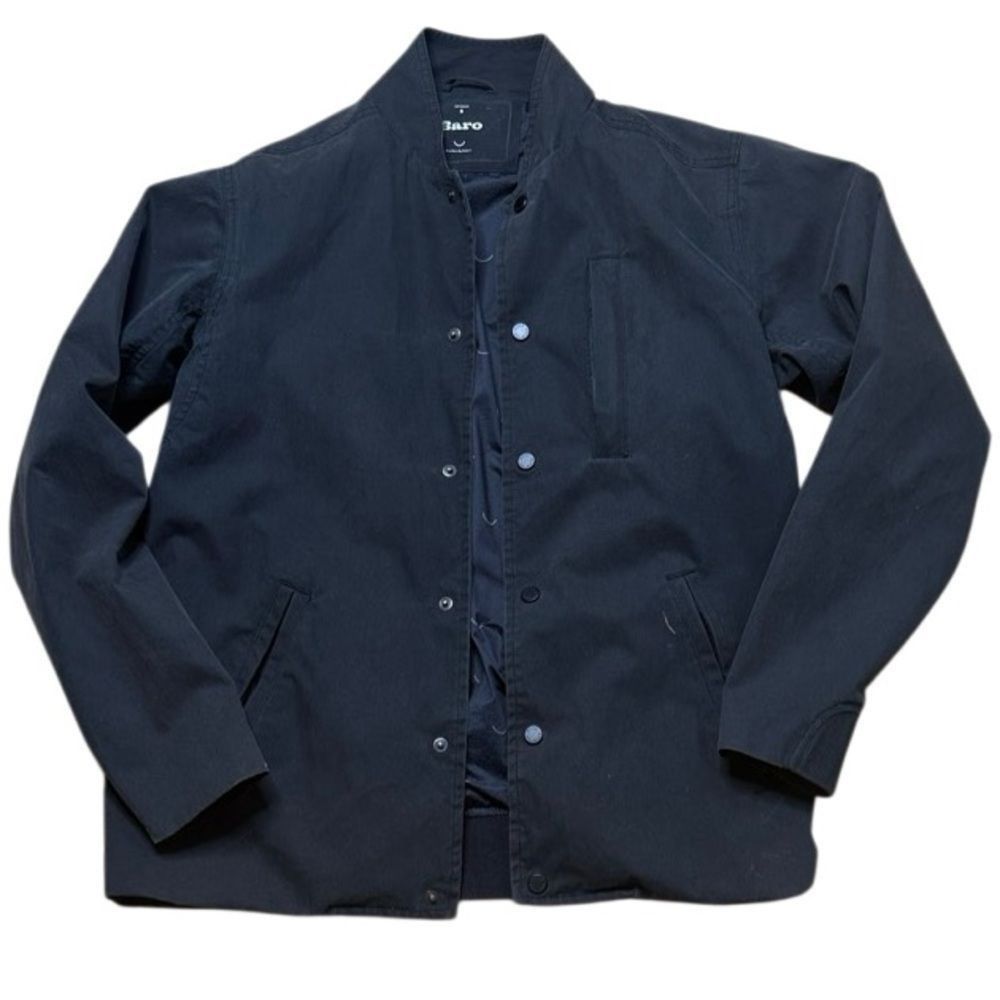 Huckberry Baro The Dean II Black Waterproof Bomber Jacket Small Size US S / EU 44-46 / 1 - 4 Thumbnail