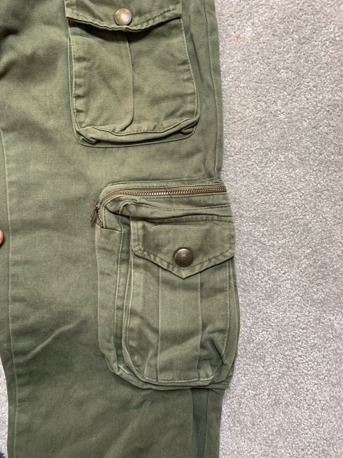 Daniele Alessandrini × Japanese Brand Distressed Jeans Daniele Alessandrini Multipocket Japan Y2K Size US 31 - 4 Thumbnail