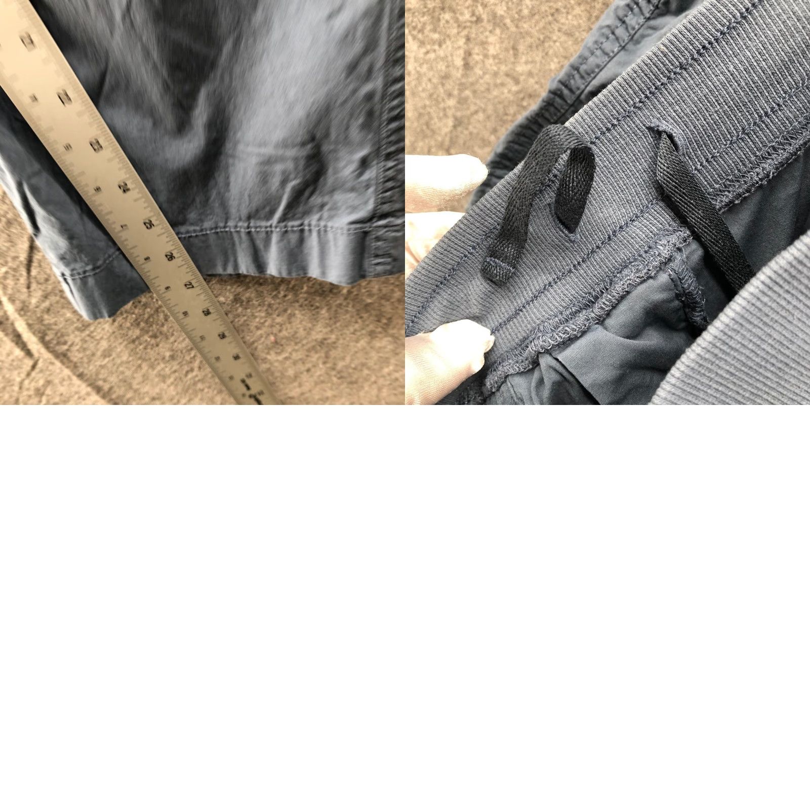 Athleta Uniqlo Pants Womens S Light Blue High Rise Pull On Stretch Waist Ribbed Easy Size 28" / US 6 / IT 42 - 8 Thumbnail