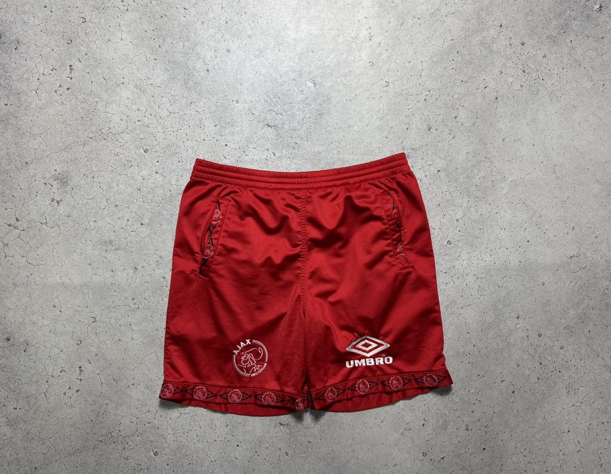 Umbro Umbro FC Ajax Vintage 90’s Football Shorts Soccer Size US 36 / EU 52 - 1 Thumbnail