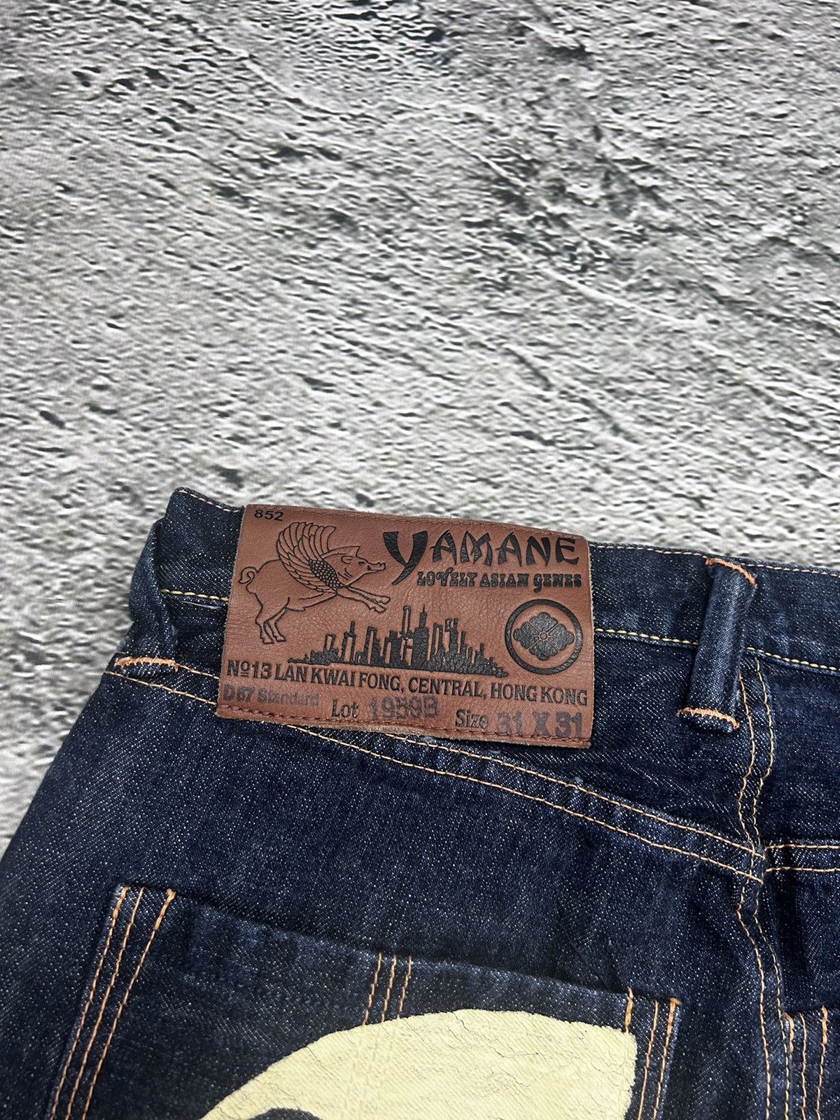 Evisu Evisu Yamane face jeans vintage selvedge denim Japan RARE Size US 31 - 2 Thumbnail