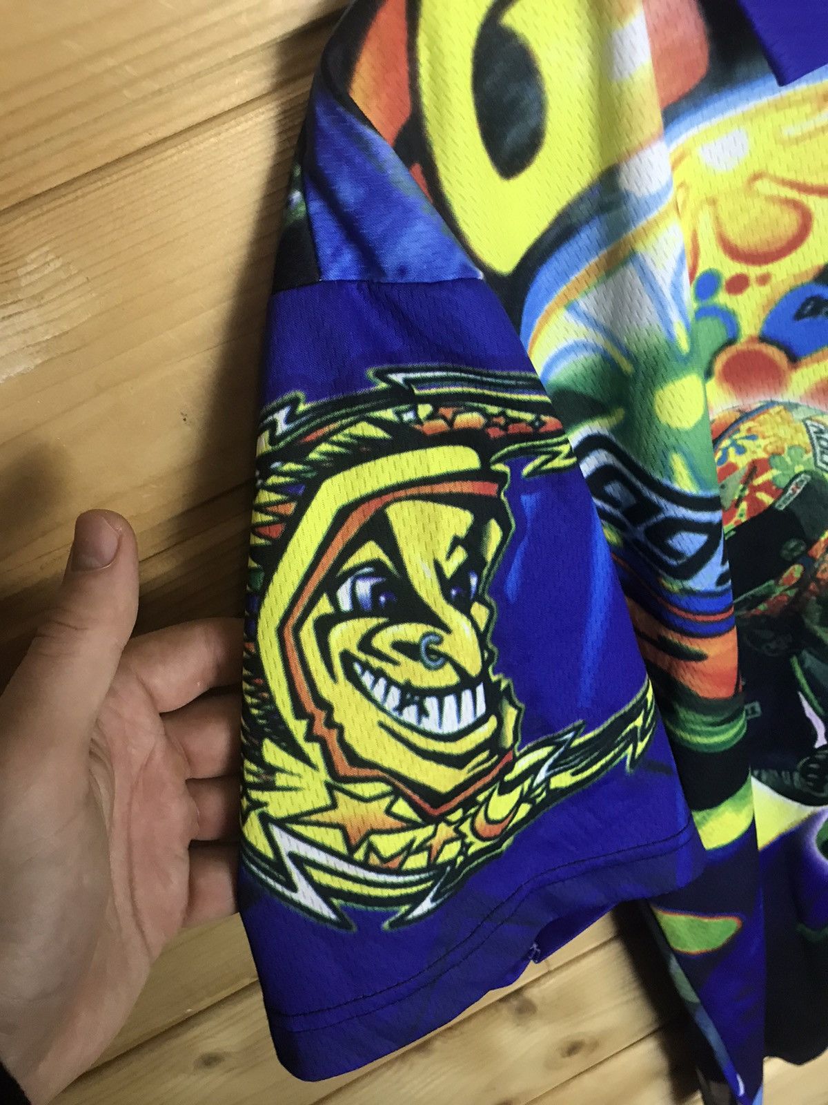 Vintage Vintage 90s Valentino Rossi the Doctor over print t-shirt Size US XL / EU 56 / 4 - 4 Thumbnail