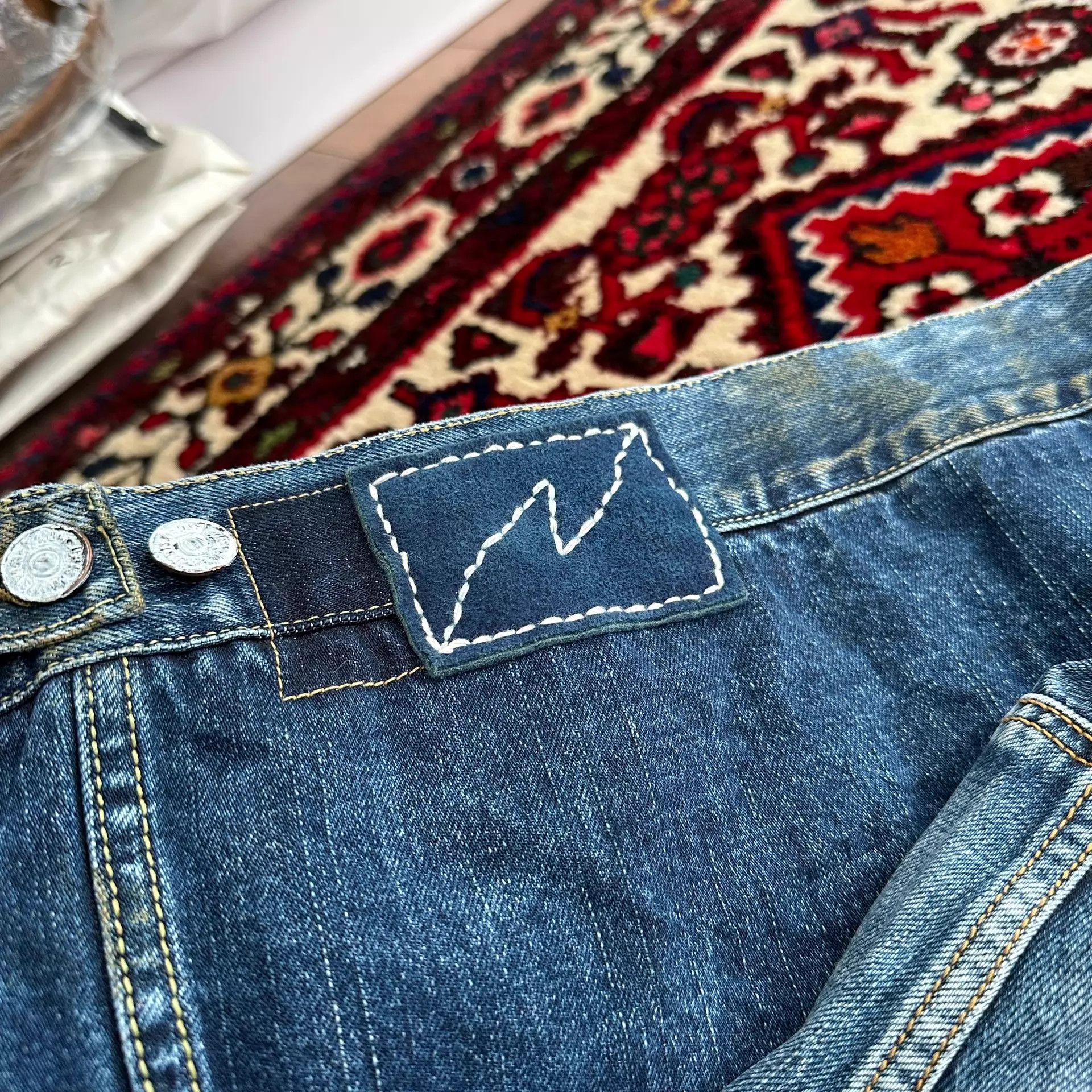 Visvim Visvim 19aw 1000dry ICT Oil Stain Denim Jacket 3 Size US L / EU 52-54 / 3 - 8 Thumbnail