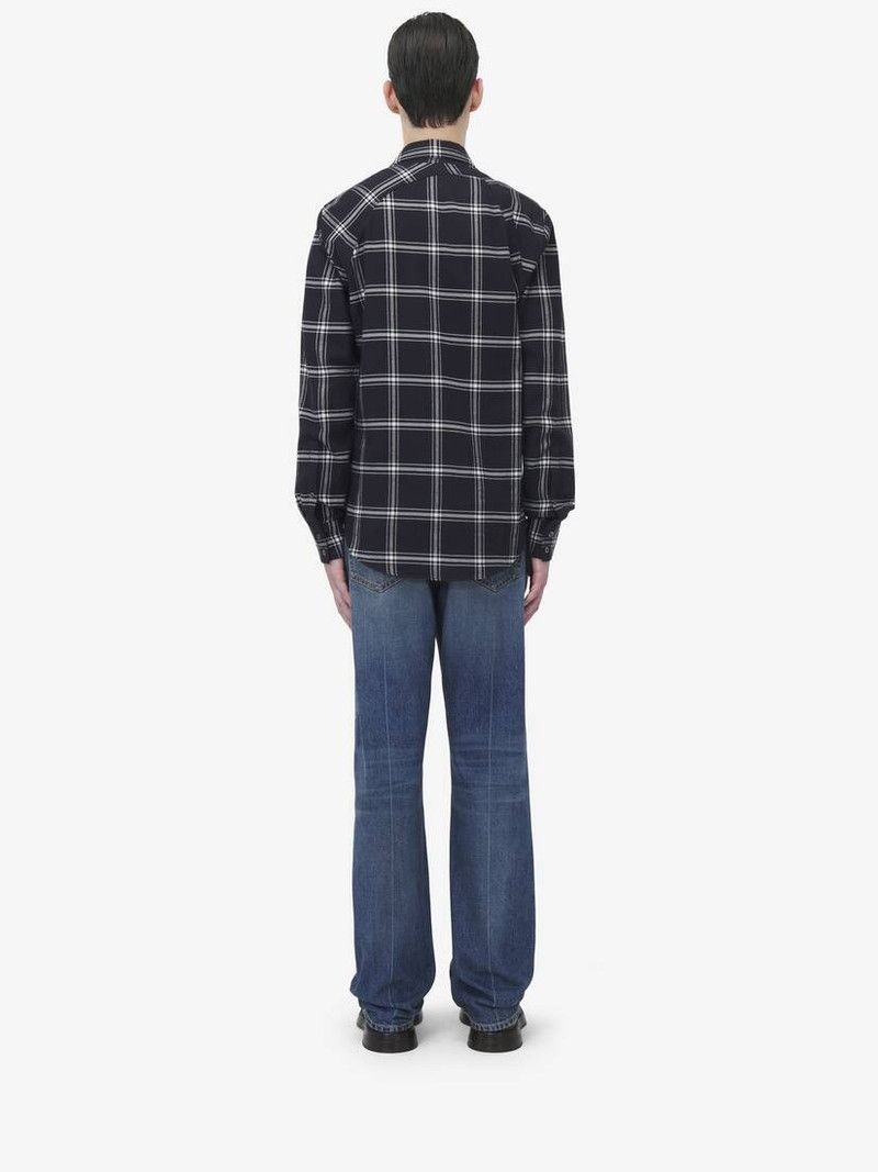 Alexander McQueen o1srvl11e0226 Twin Needle Harness Shirt In Multicolor Size US M / EU 48-50 / 2 - 5 Thumbnail