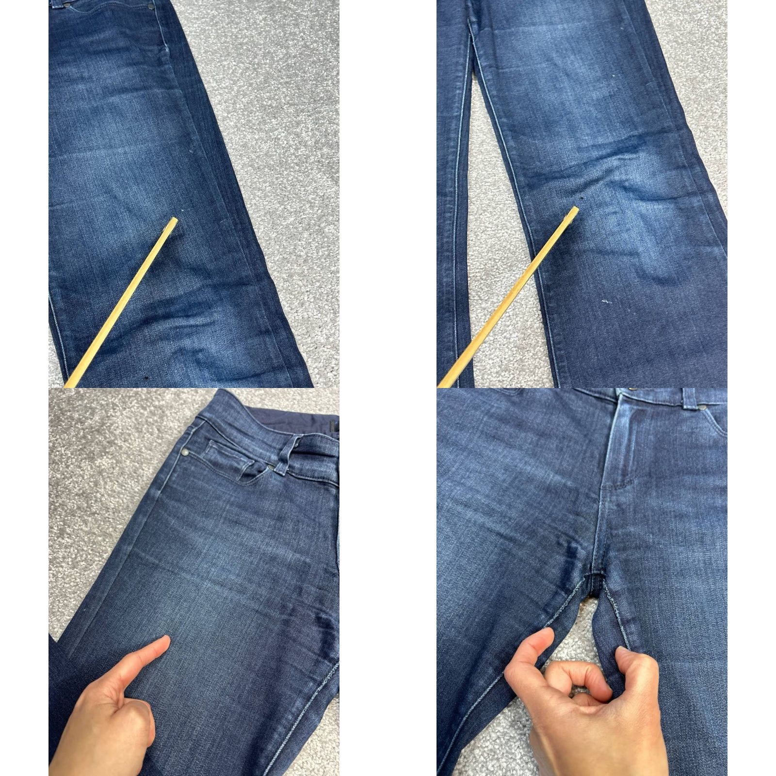 Paige Paige Hidden Hills Jeans Womens 28 Blue Denim Mid Rise 28x31 Bootcut Pants Cotton Spandex Rayon 5-Pocket Design Vintage No Size 28" / US 6 / IT 42 - 8 Thumbnail