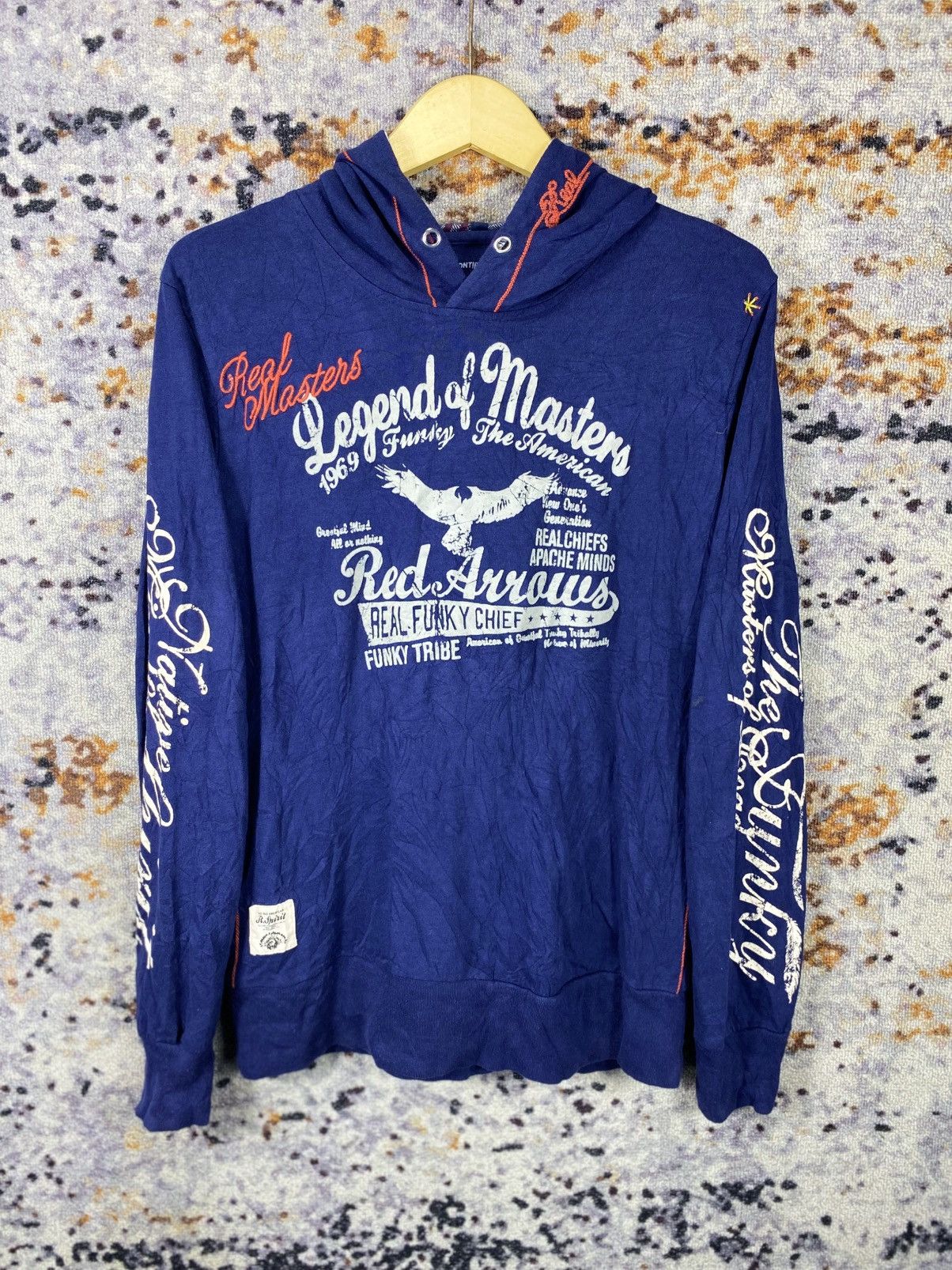 REAL MASTERS POEM LIGHT HOODIE