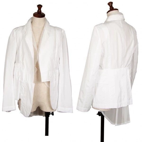 Comme des Garcons Comme des Garcons White vintage yarn design top Size M / US 6-8 / IT 42-44 - 1 Thumbnail