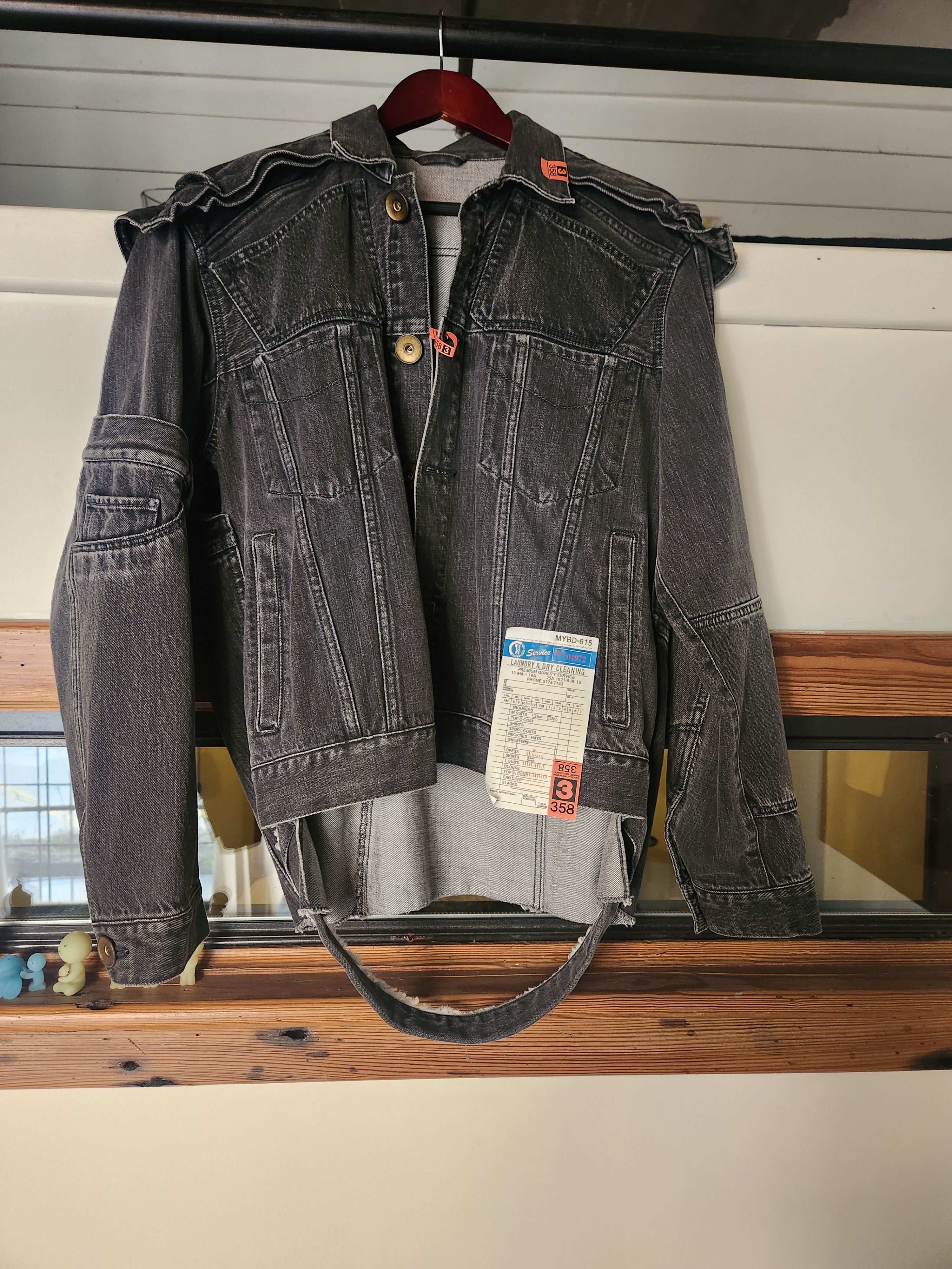 Maison MIHARA YASUHIRO Reconstructed Denim Jacket Size US S / EU 44-46 / 1 - 1 Thumbnail