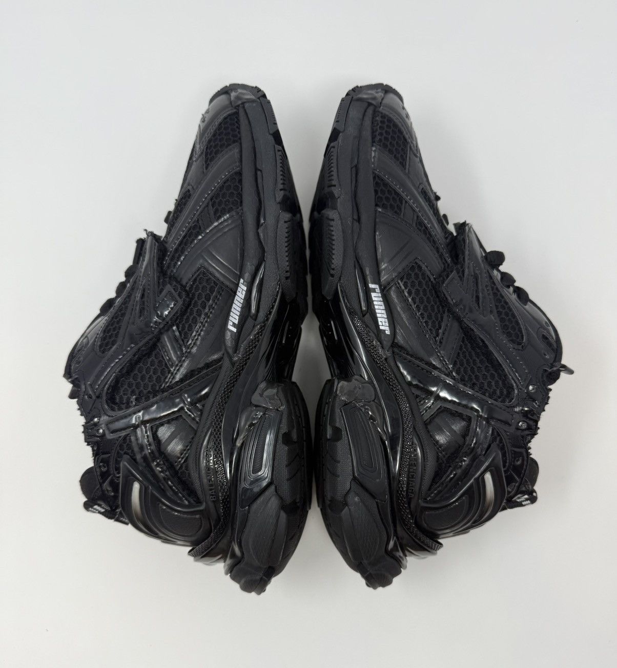 Balenciaga Balenciaga Runner Sneaker Black Size US 10 / IT 40 - 3 Thumbnail