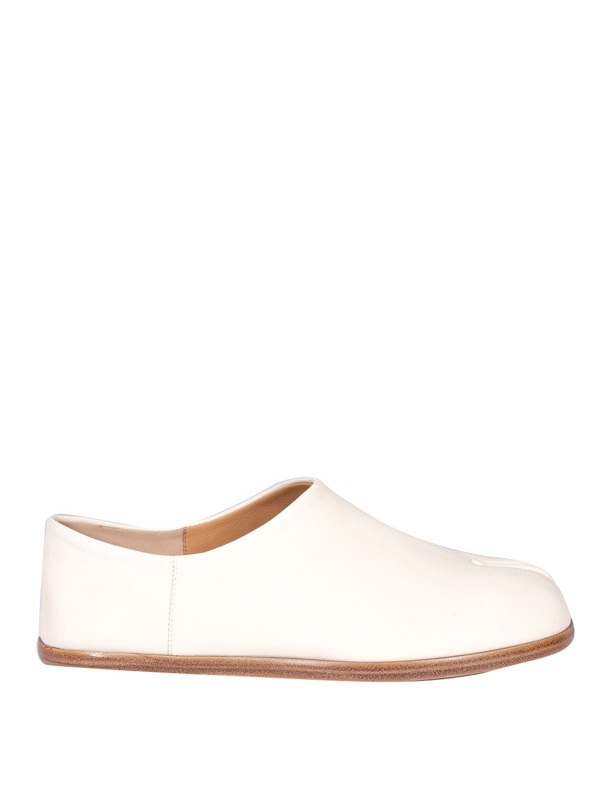 o1w1db11225 Tabi Loafers in Ivory