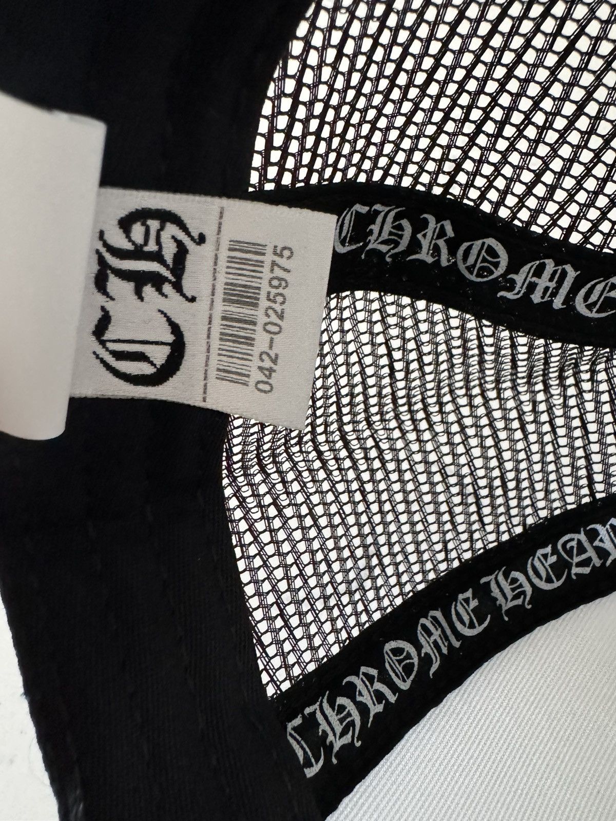 Chrome Hearts Chrome Hearts Trucker Hat Size ONE SIZE - 9 Thumbnail