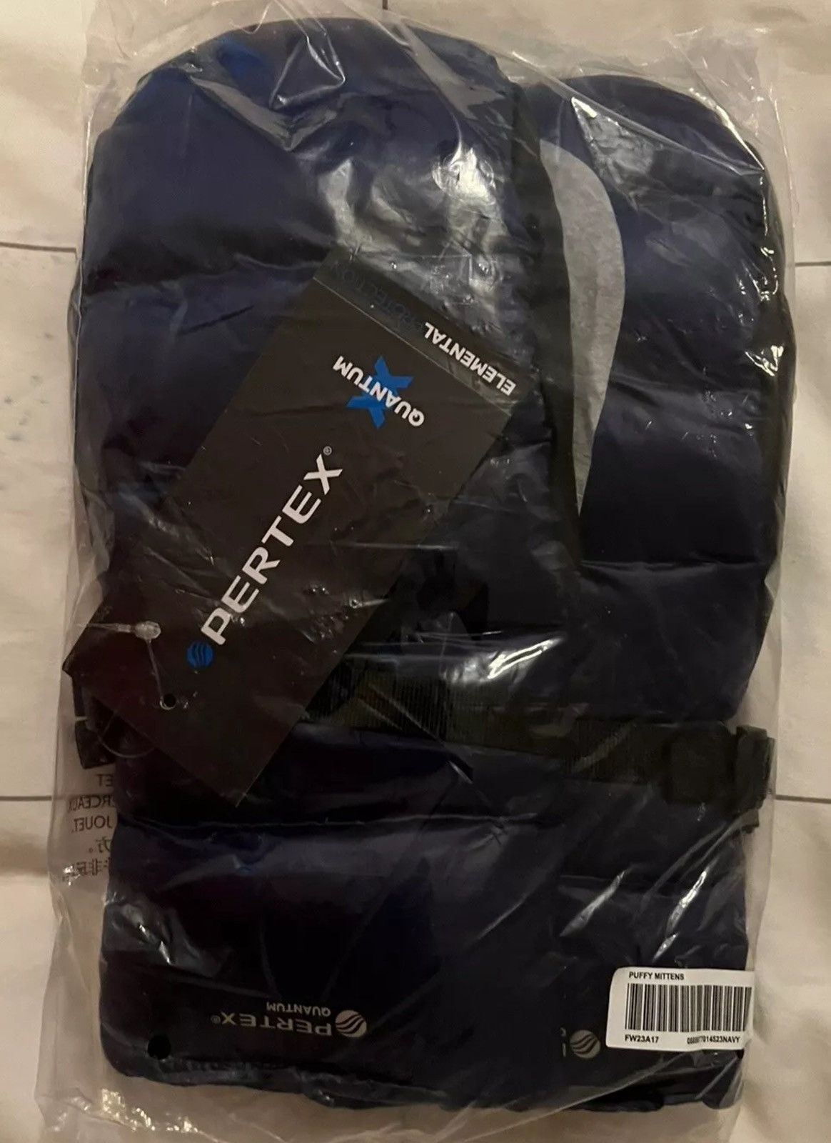 Supreme Supreme Featherweight Down Mittens FW23 Navy Size Large Size ONE SIZE - 5 Thumbnail