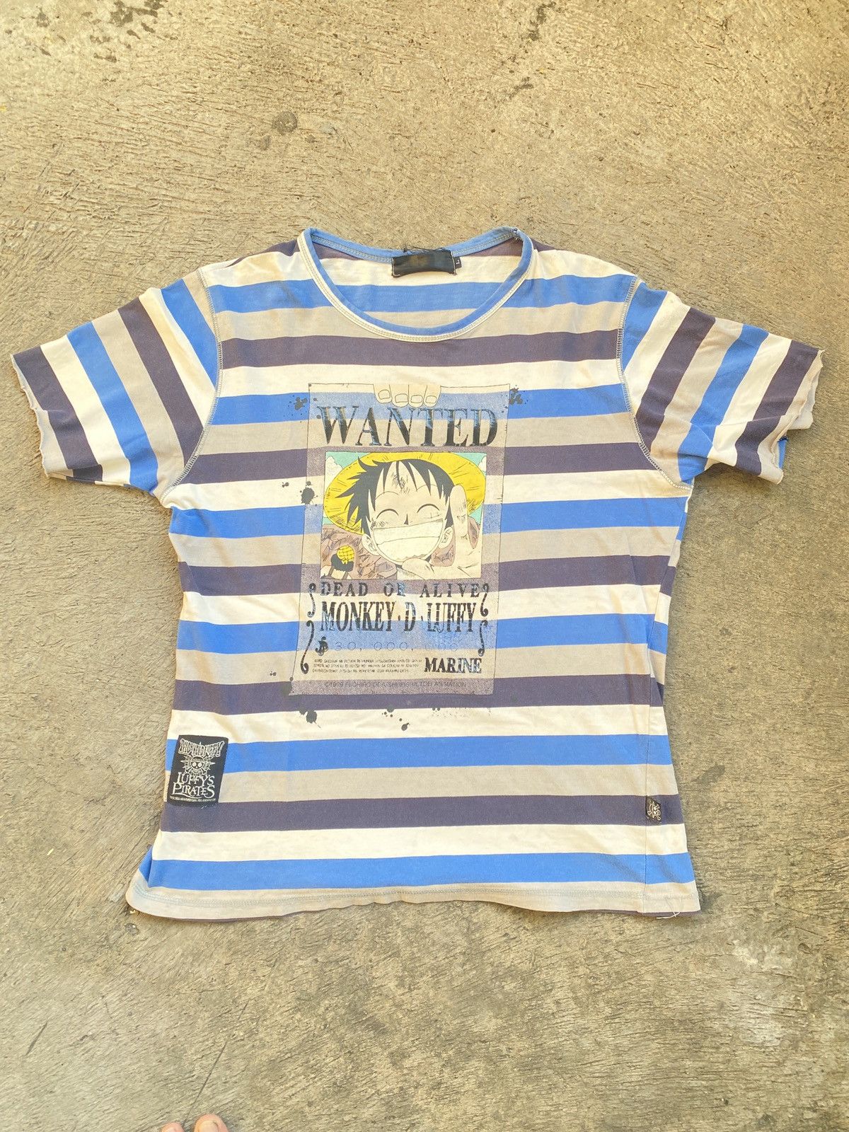 Anime × Vintage Vintage Rare Luffy One Piece 1999 Size US L / EU 52-54 / 3 - 1 Thumbnail