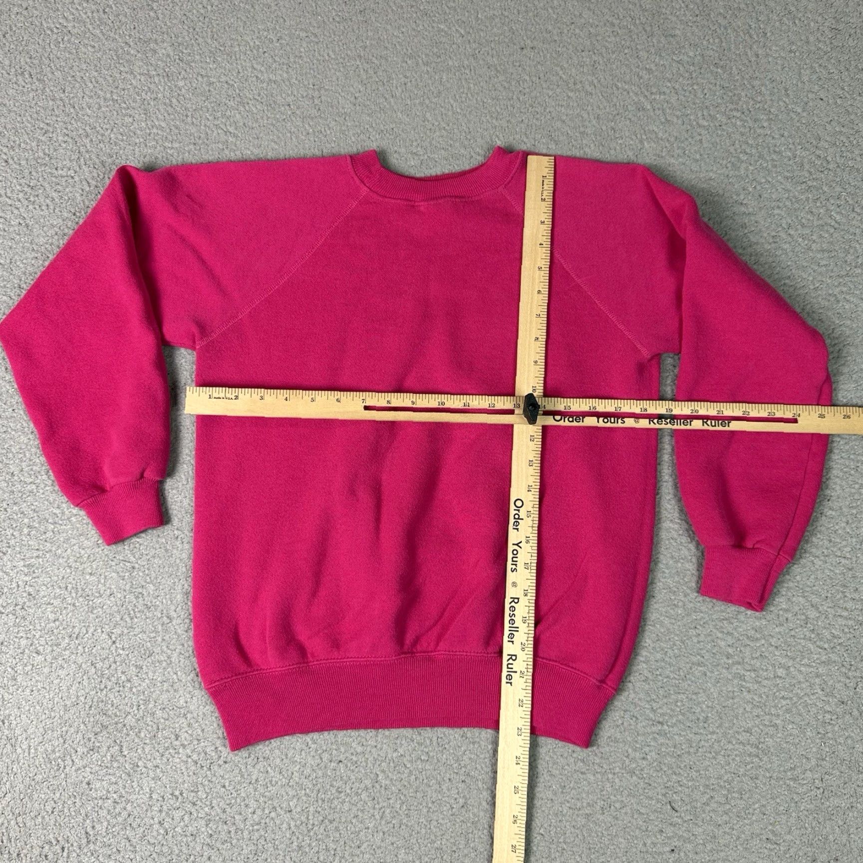 Vintage VINTAGE American Vintage Sweatshirt Shirt Mens M Pink F-15 USAF 80s 90s Eagle Crewneck Size US M / EU 48-50 / 2 - 6 Thumbnail