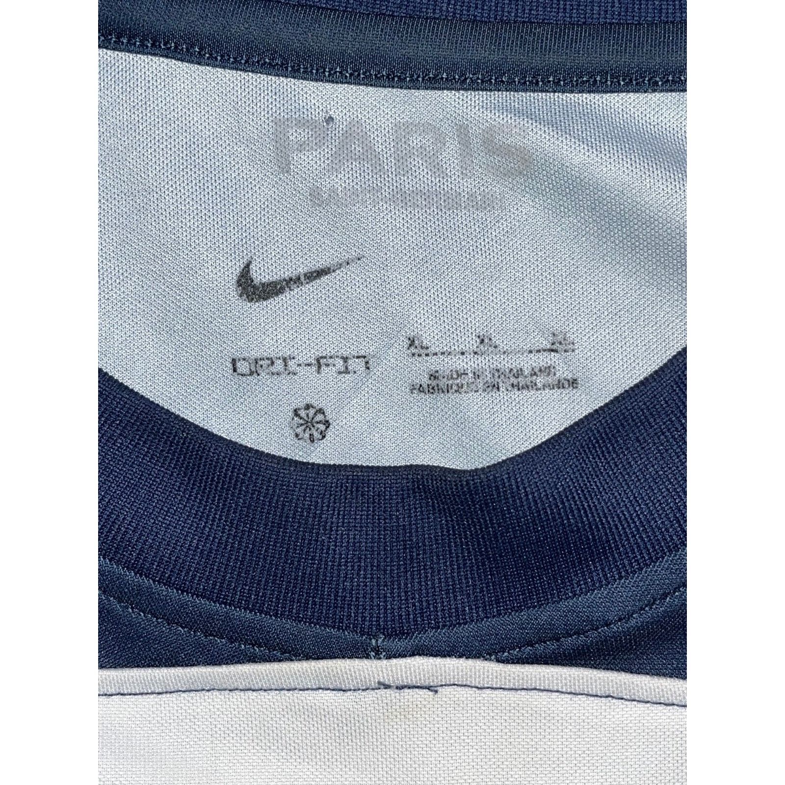 PSG Paris Saint-Germain Nike Long Sleeve Messi Jersey Sz. XL