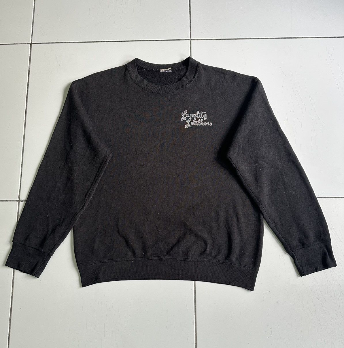 Other Vintage Langlitz leather lnc Motorcycle garments Crewneck Size US M / EU 48-50 / 2 - 2 Thumbnail