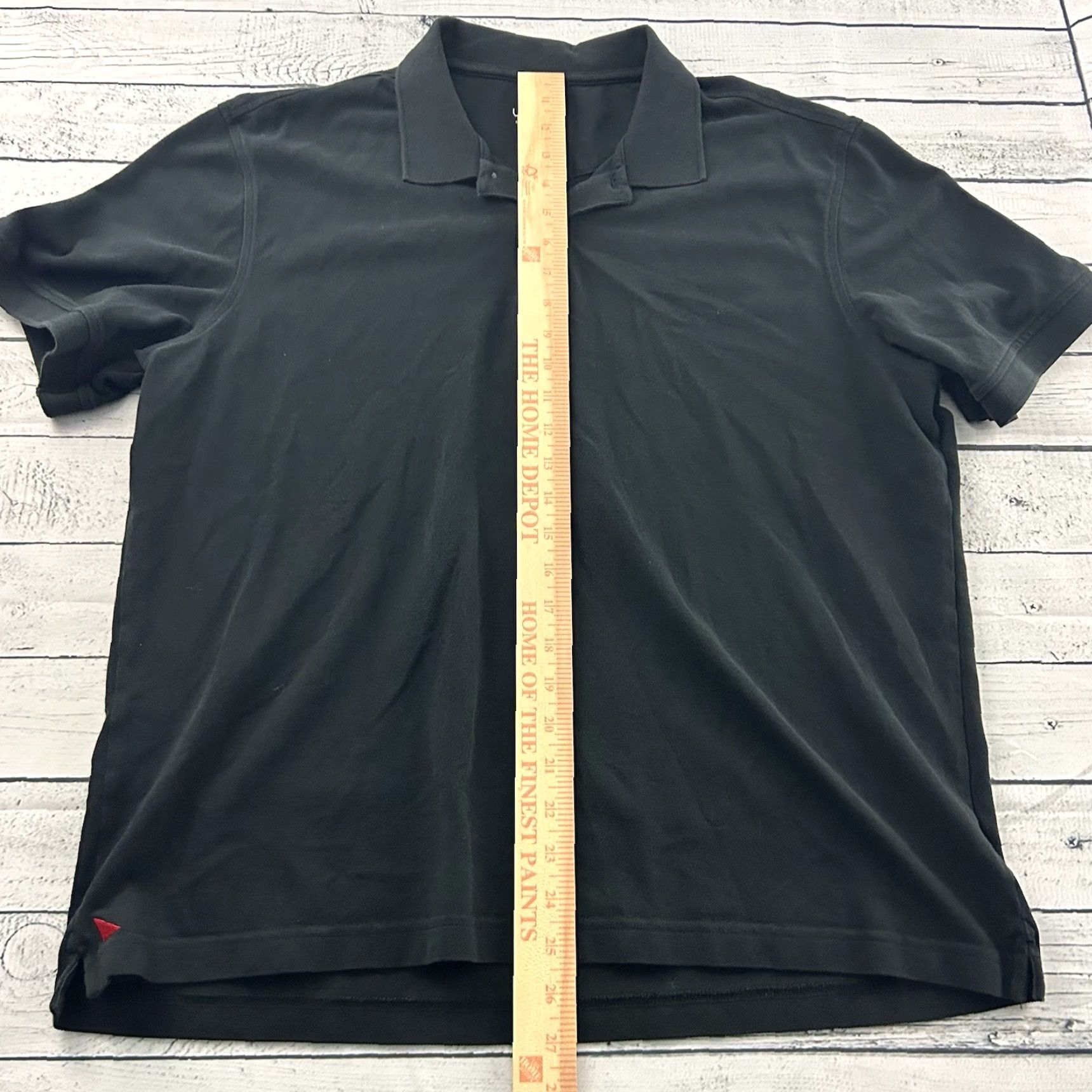 UNTUCKit UNTUCKit Gondola Short Sleeve Button Front Polo Shirt Men's XL Black Size US XL / EU 56 / 4 - 3 Thumbnail