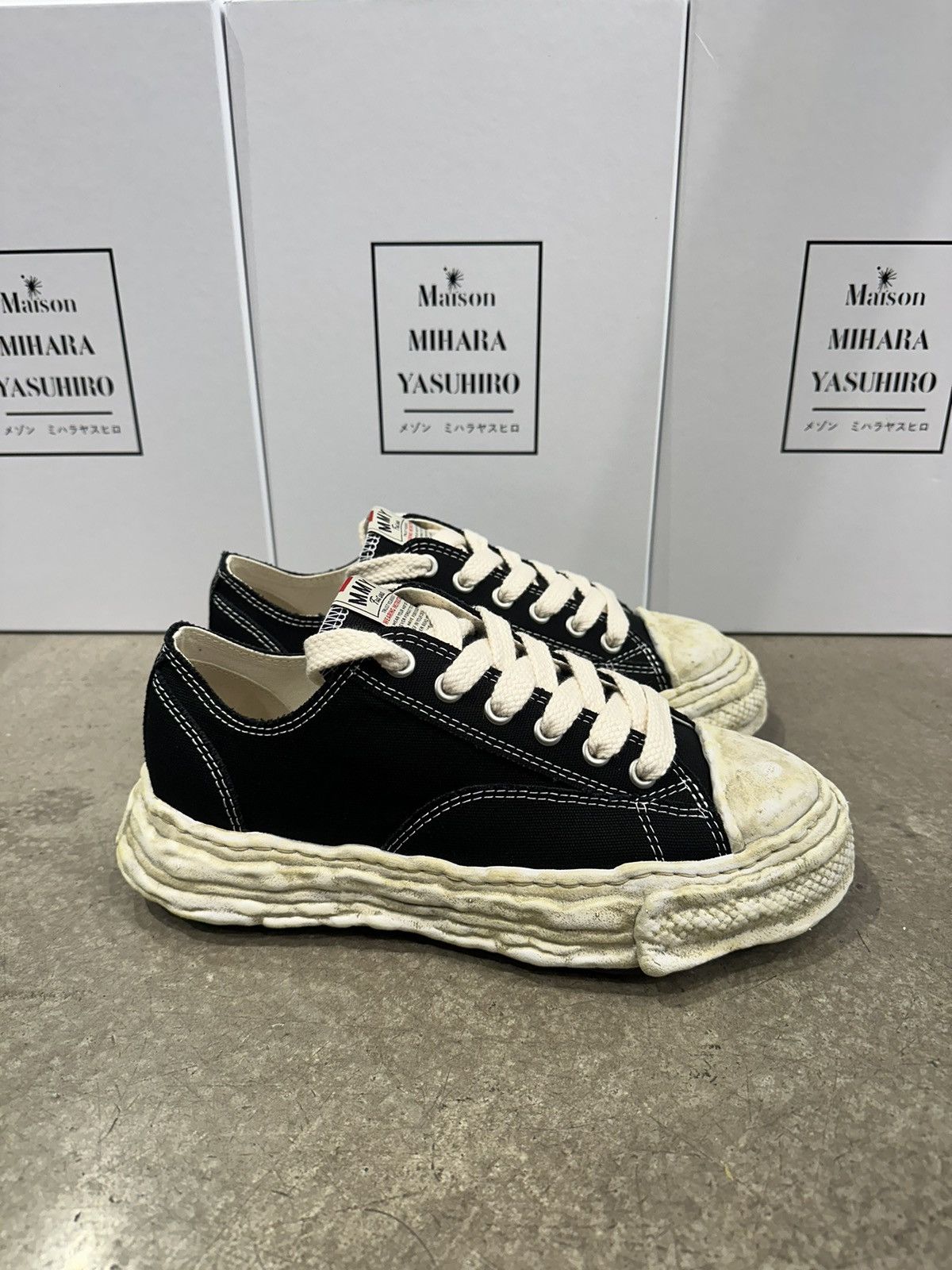 Maison MIHARA YASUHIRO MAISON MIHARA YASUHIRO - Peterson 23 Low Sneakers |  Grailed