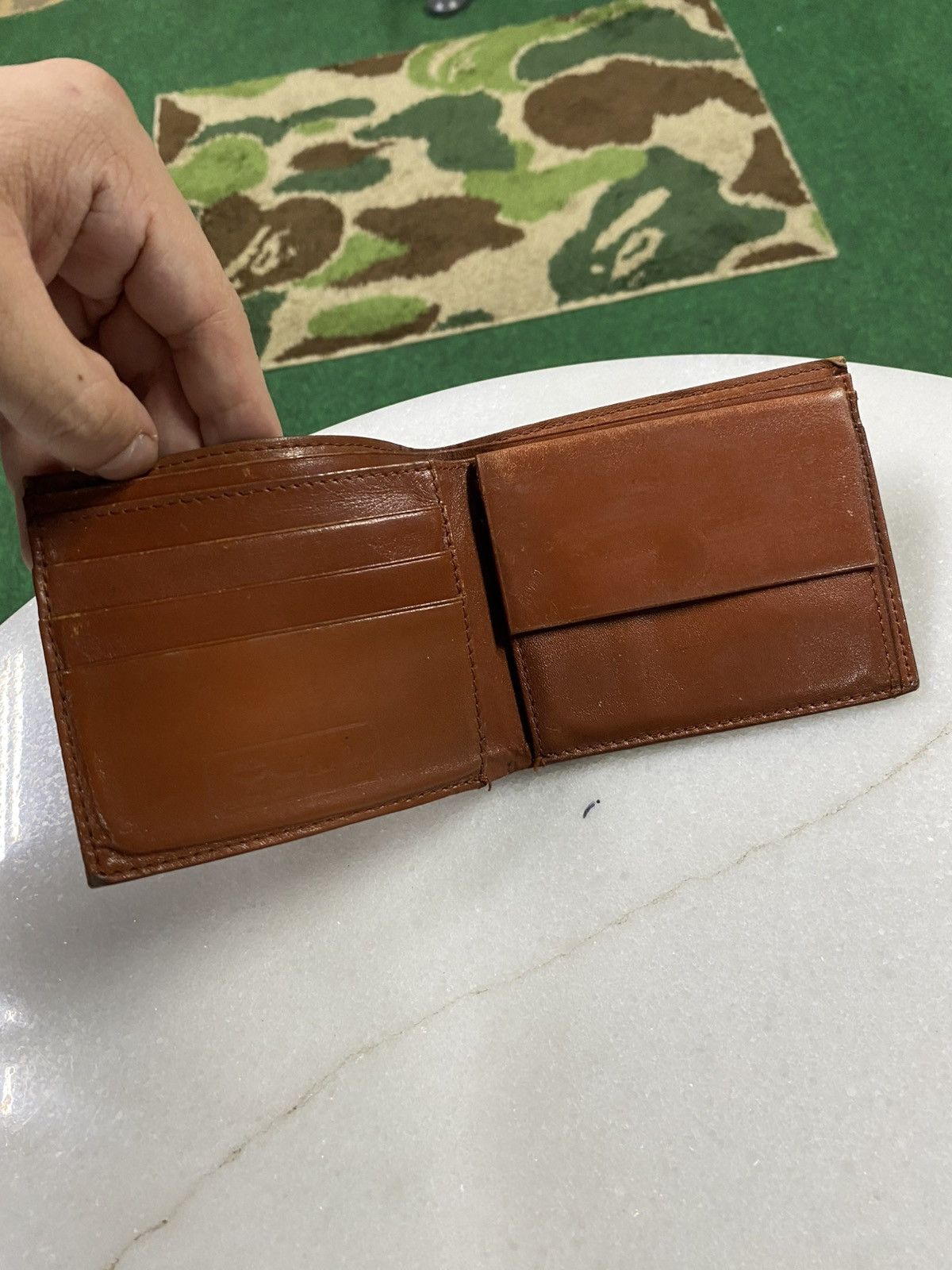 MCM MCM Monogram Leather Bifold Men’s Wallet Preowned Size ONE SIZE - 4 Thumbnail