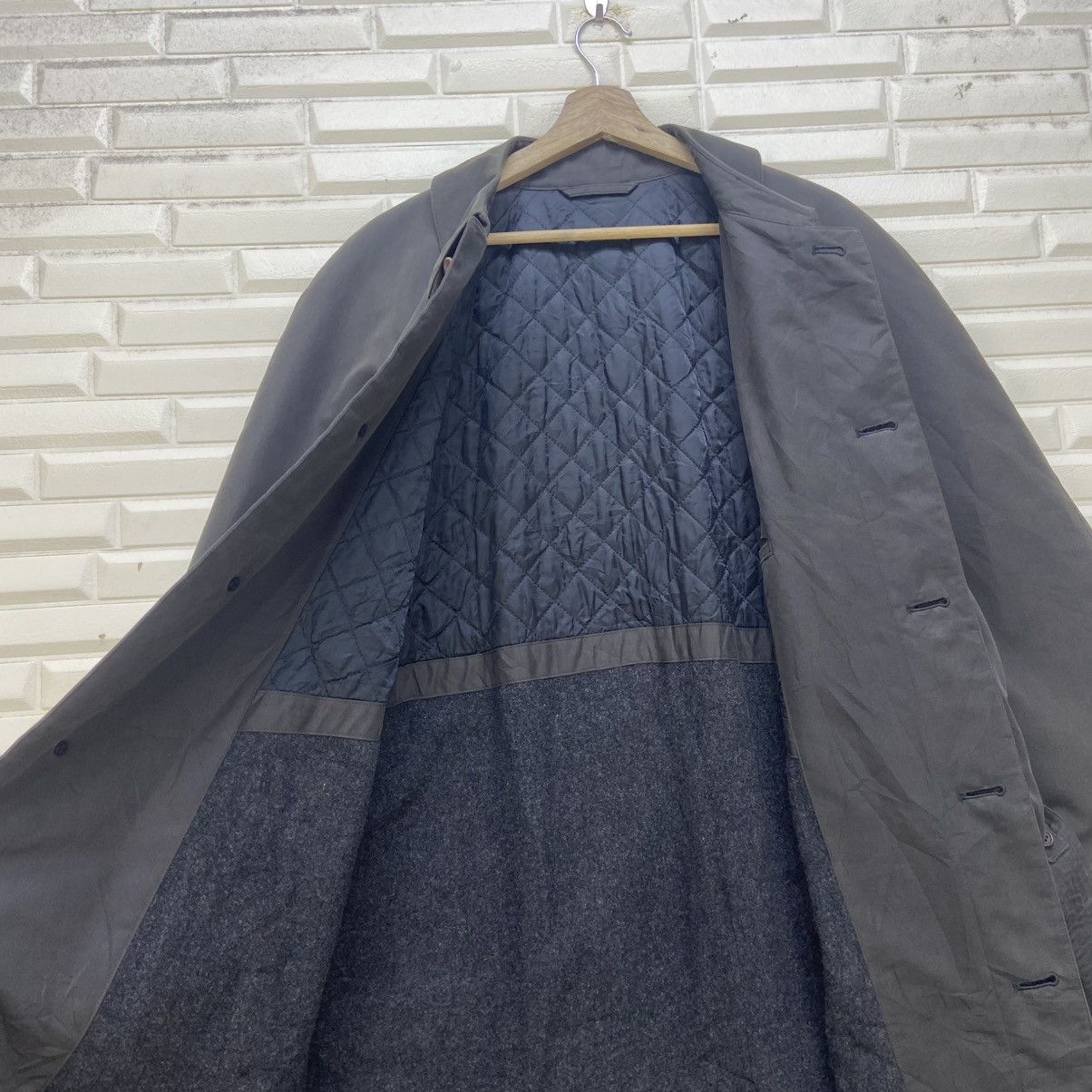 Japanese Brand Japanese Brand Durban Yohji Yamamoto Long Coat Size US L / EU 52-54 / 3 - 7 Thumbnail