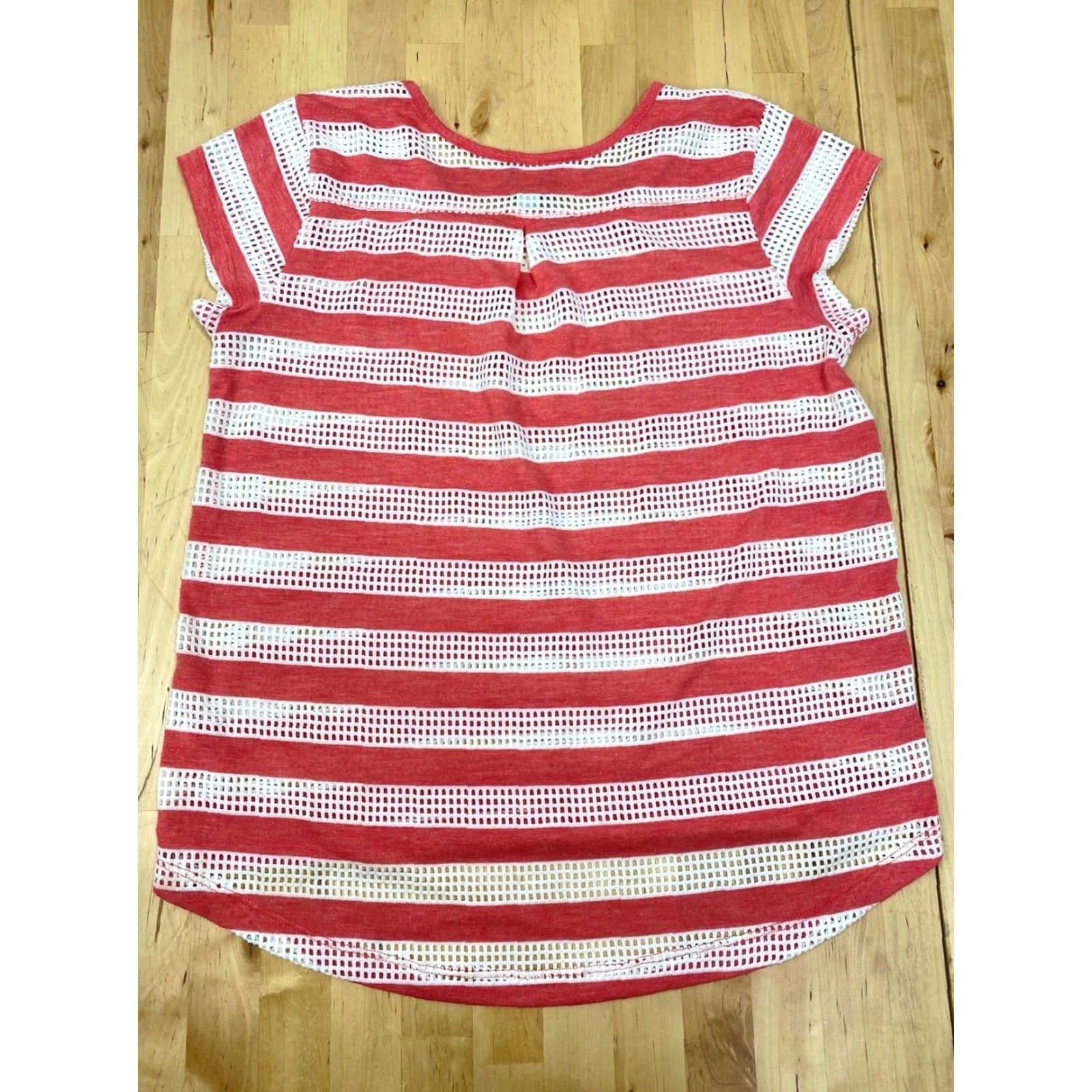 Converse Converse One Star Womens Vented Short Sleeve Shirt Size Small #946 Size XS / US 0-2 / IT 36-38 - 7 Thumbnail
