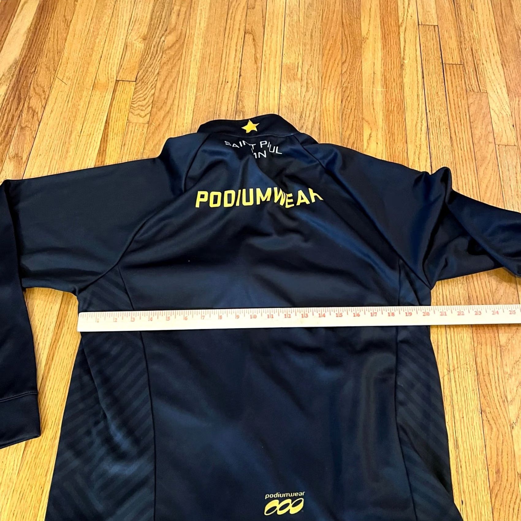 Vintage Podium Wear Jacket Adult Large Saint Paul Blackhawks Soccer Track Mens Black Size US L / EU 52-54 / 3 - 5 Thumbnail