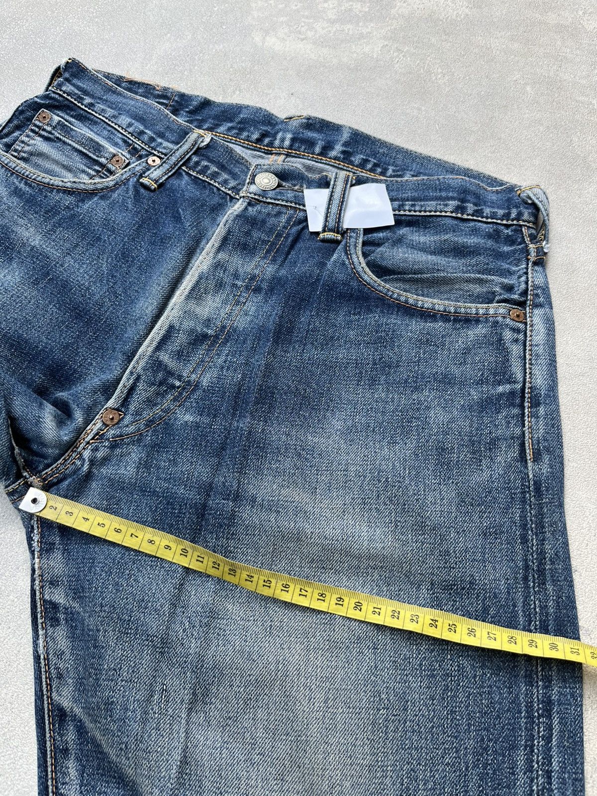 Evisu VINTAGE EVISU SELVEDGE JEANS WHITE SEAGULLS YAMANE JAPAN Size US 32 / EU 48 - 13 Thumbnail