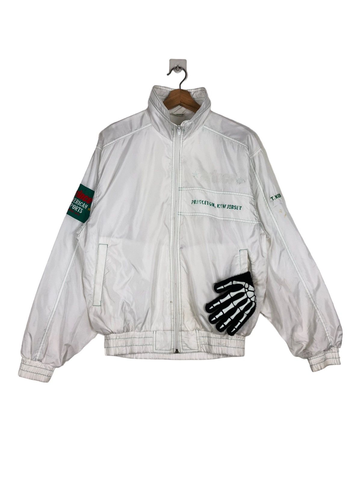 Japanese Brand 🔥90’s Vintage Bomber Jacket Princess Big Logo Size US L / EU 52-54 / 3 - 1 Thumbnail