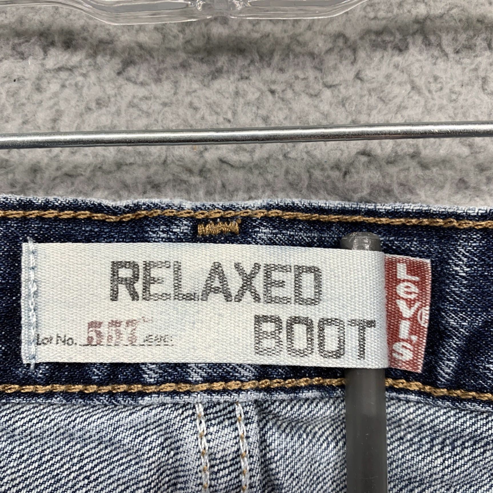 Levi's Levi's 557 Jeans Relaxed Boot Men's 38W x 25.5L Medium Blue Wash 5-Pocket Denim Casual Vintage: No Mens Size US 38 / EU 54 - 7 Thumbnail