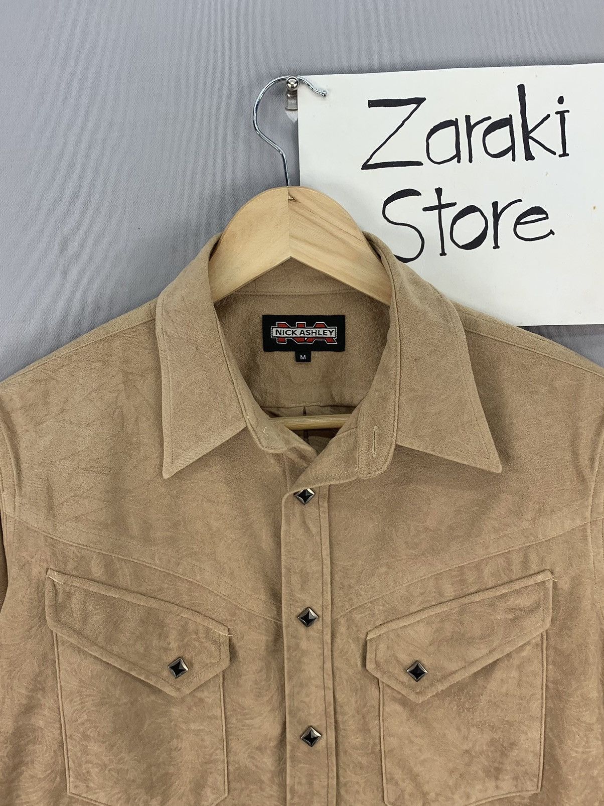 Japanese Brand Vintage Flannel Faux Suede Size US S / EU 44-46 / 1 - 2 Thumbnail