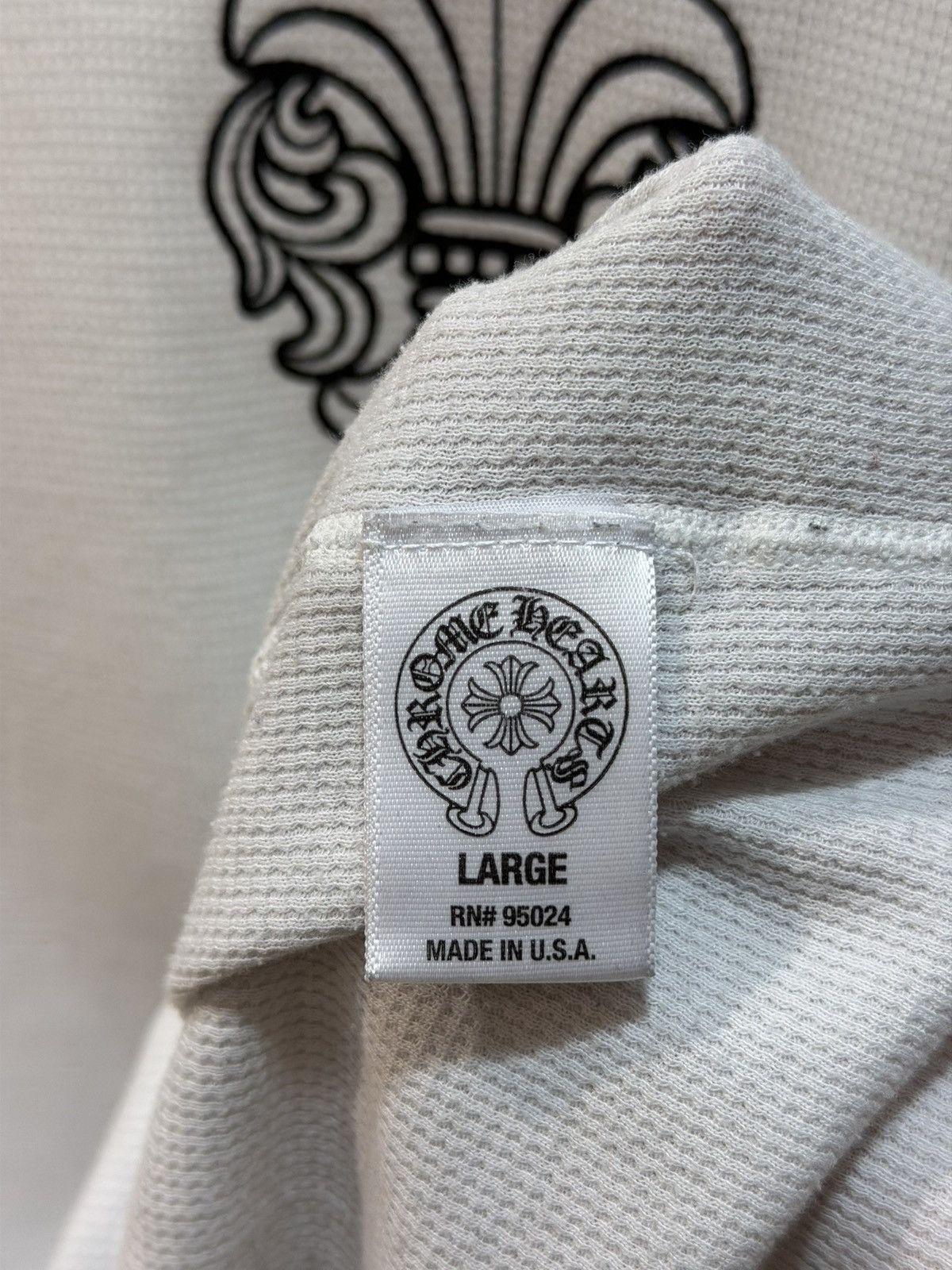 Chrome Hearts CH Fleur T Bar Thermal Longsleeve L Size US L / EU 52-54 / 3 - 6 Thumbnail
