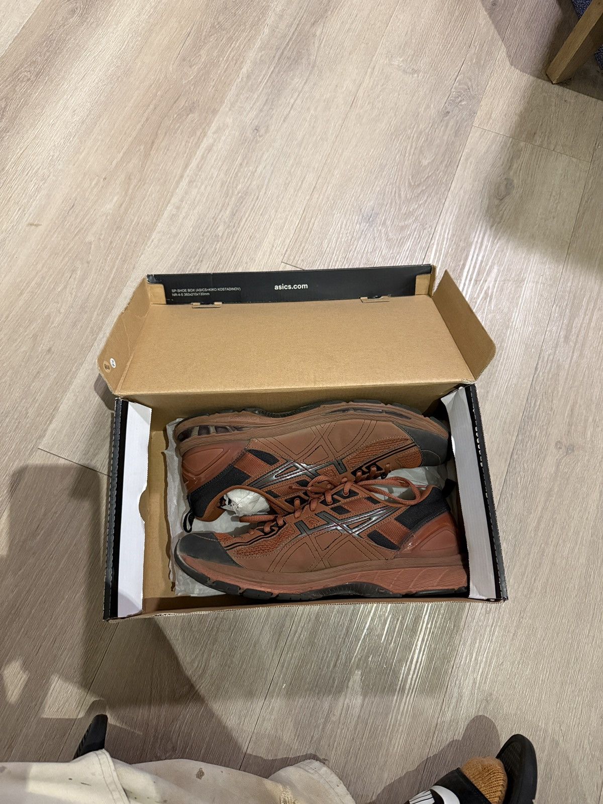Asics × Kiko Kostadinov Kiko Kostadinov x ASICS Gel-Burz 2 in terracotta Size US 10.5 / EU 43-44 - 3 Thumbnail