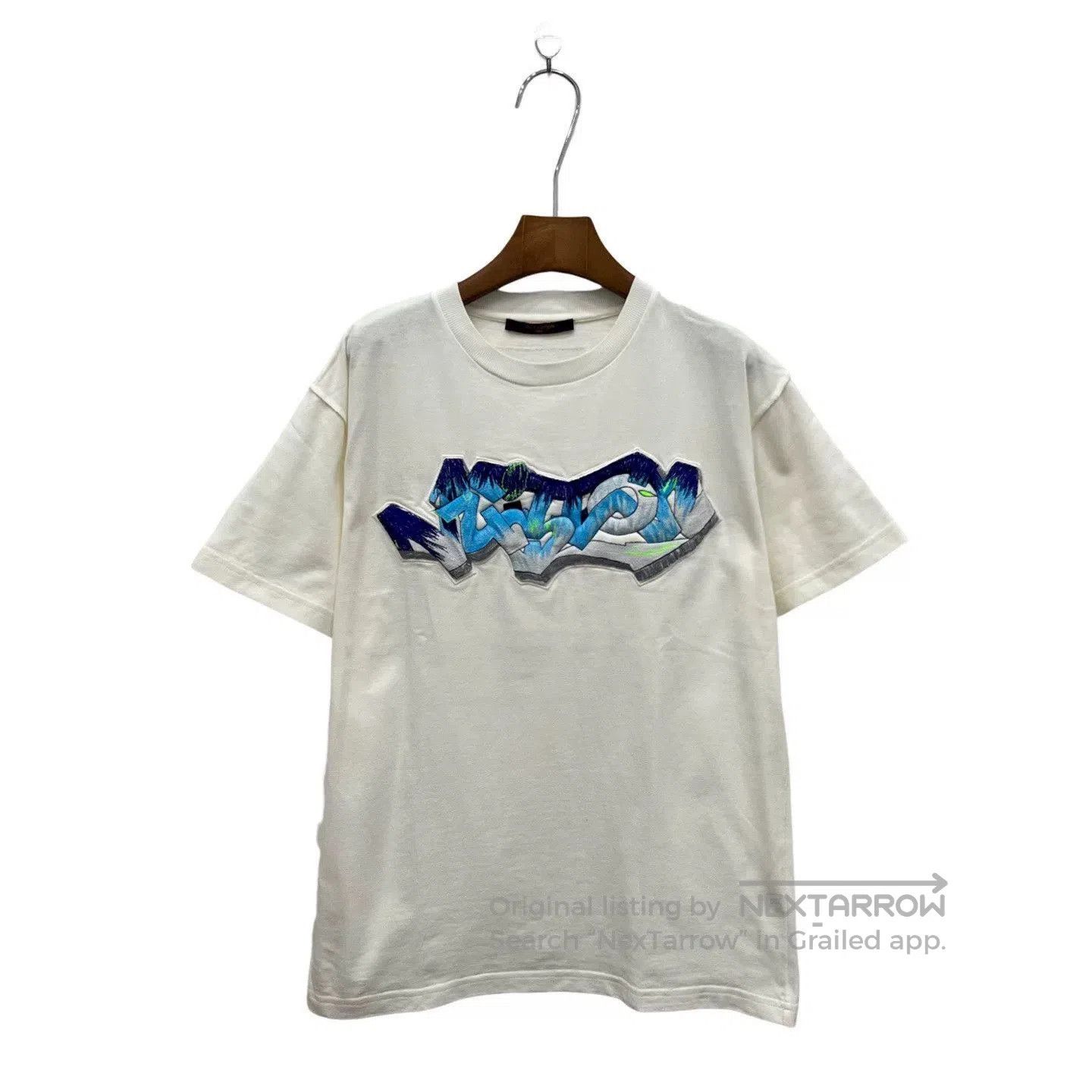 Louis Vuitton Louis Vuitton White Graffiti Short Sleeve. Size US S / EU 44-46 / 1 - 1 Thumbnail