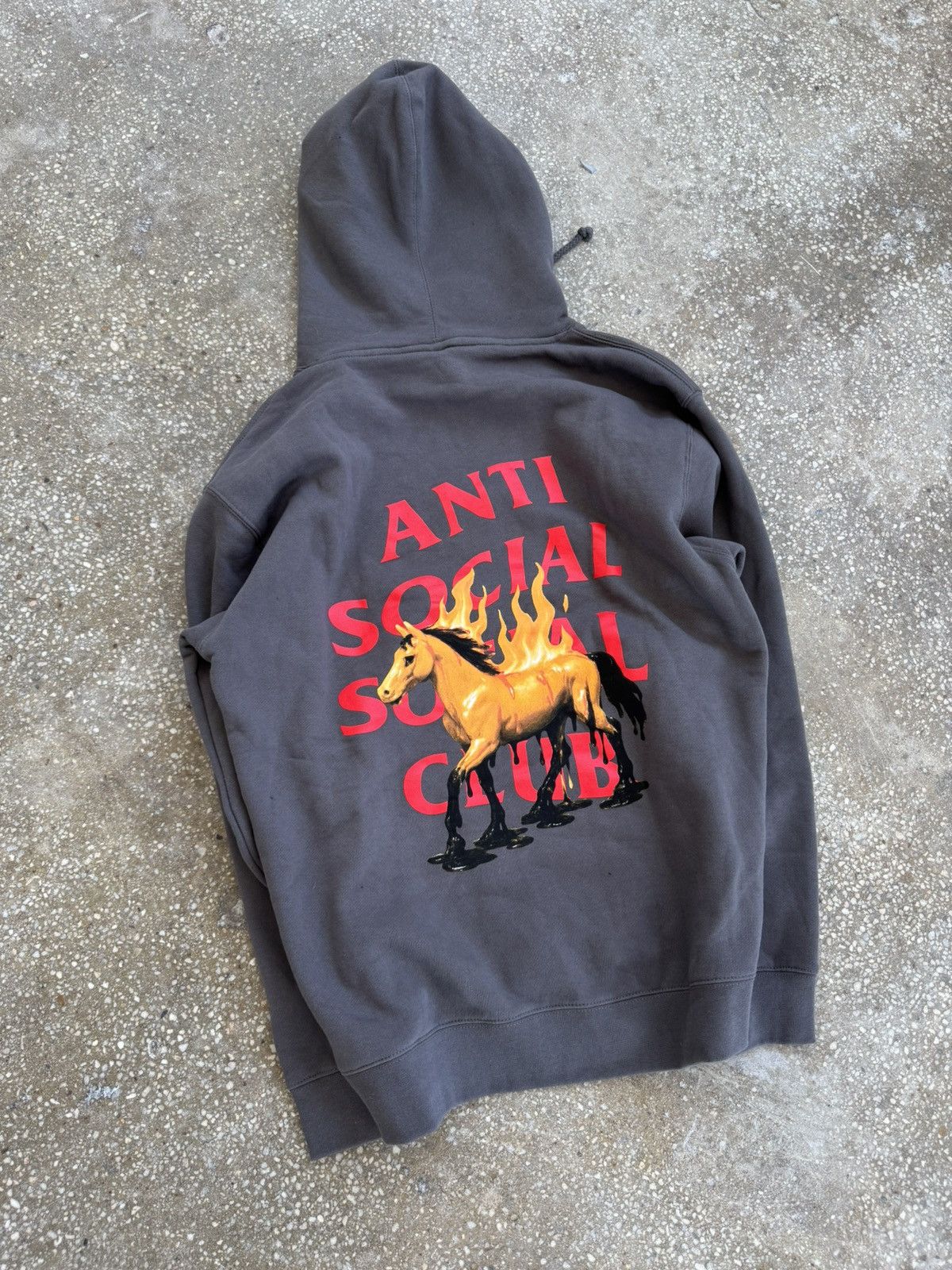 ASSC FIRE YEAR OF THE HORSE NEW HOODIE SZ M