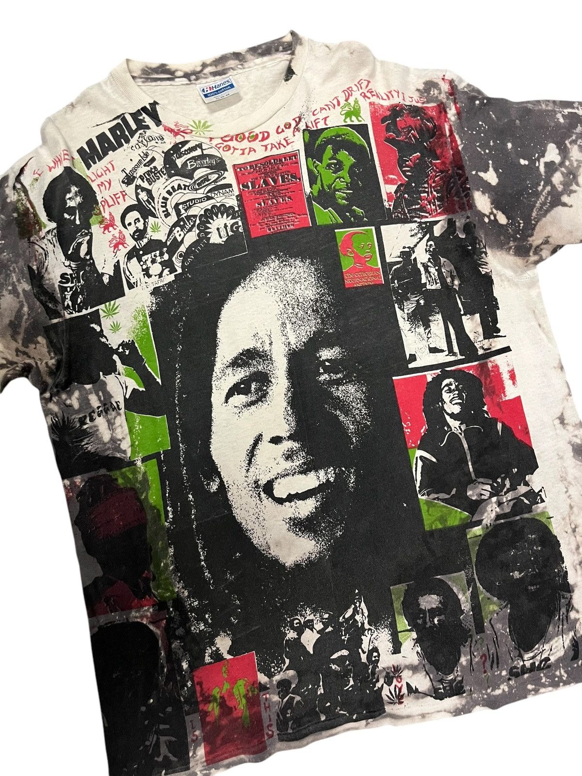 Band Tees Vintage Bob Marley Mosquitohead 90s t shirt Size US XL / EU 56 / 4 - 5 Thumbnail