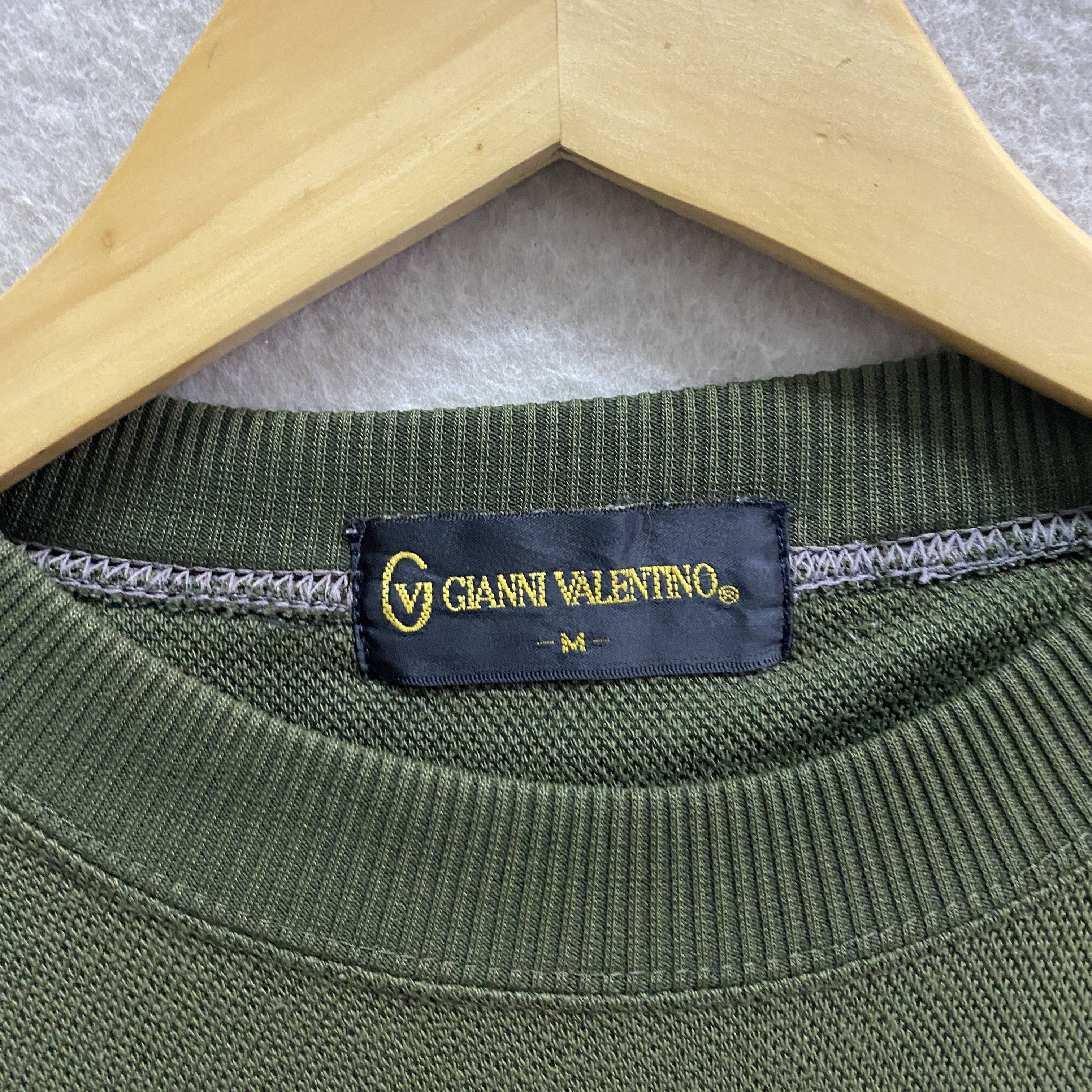If Six Was Nine × Valentino × Vintage Vintage 90's Gianni Valentino Baggy Sweatshirt Size US M / EU 48-50 / 2 - 6 Thumbnail