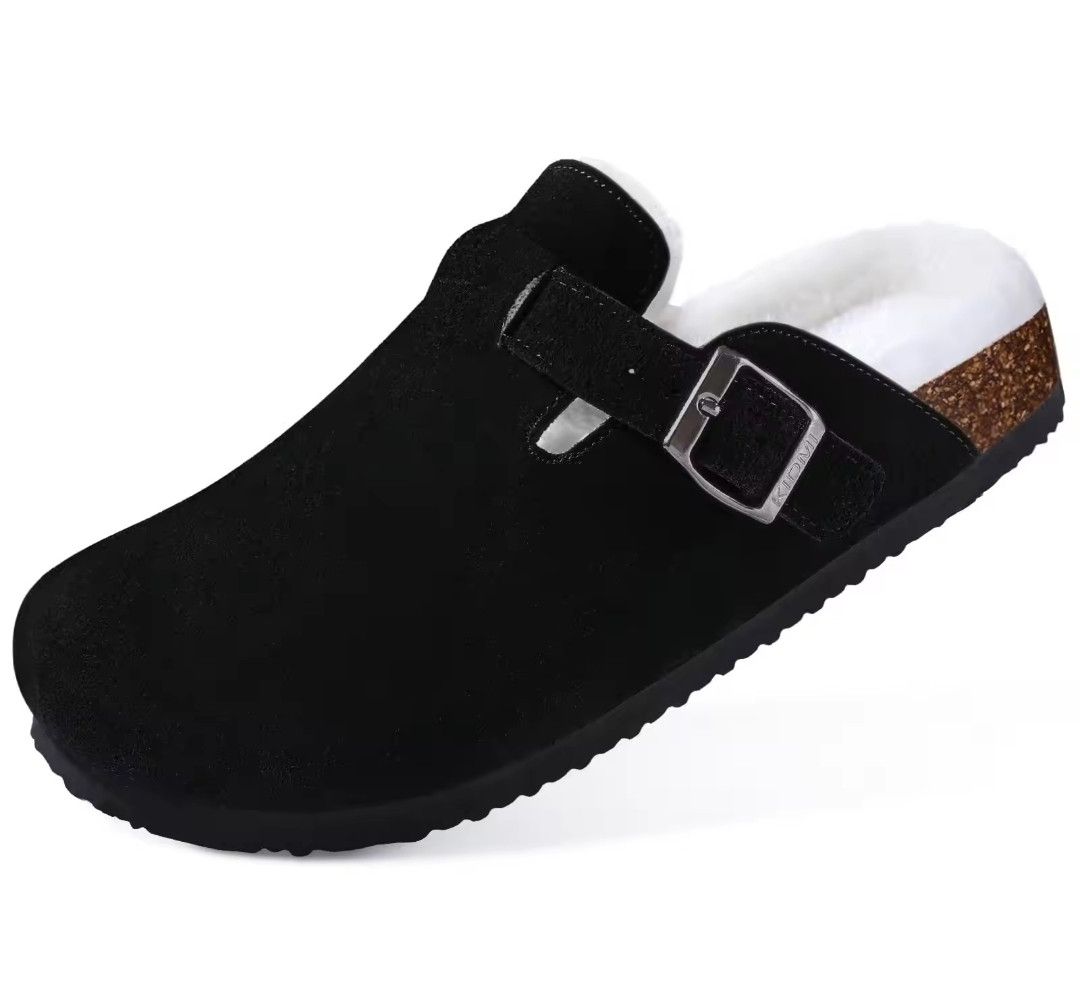 Japanese Brand Fur Cork Mules Potato Shoes Size US 9.5 / EU 42-43 - 4 Thumbnail