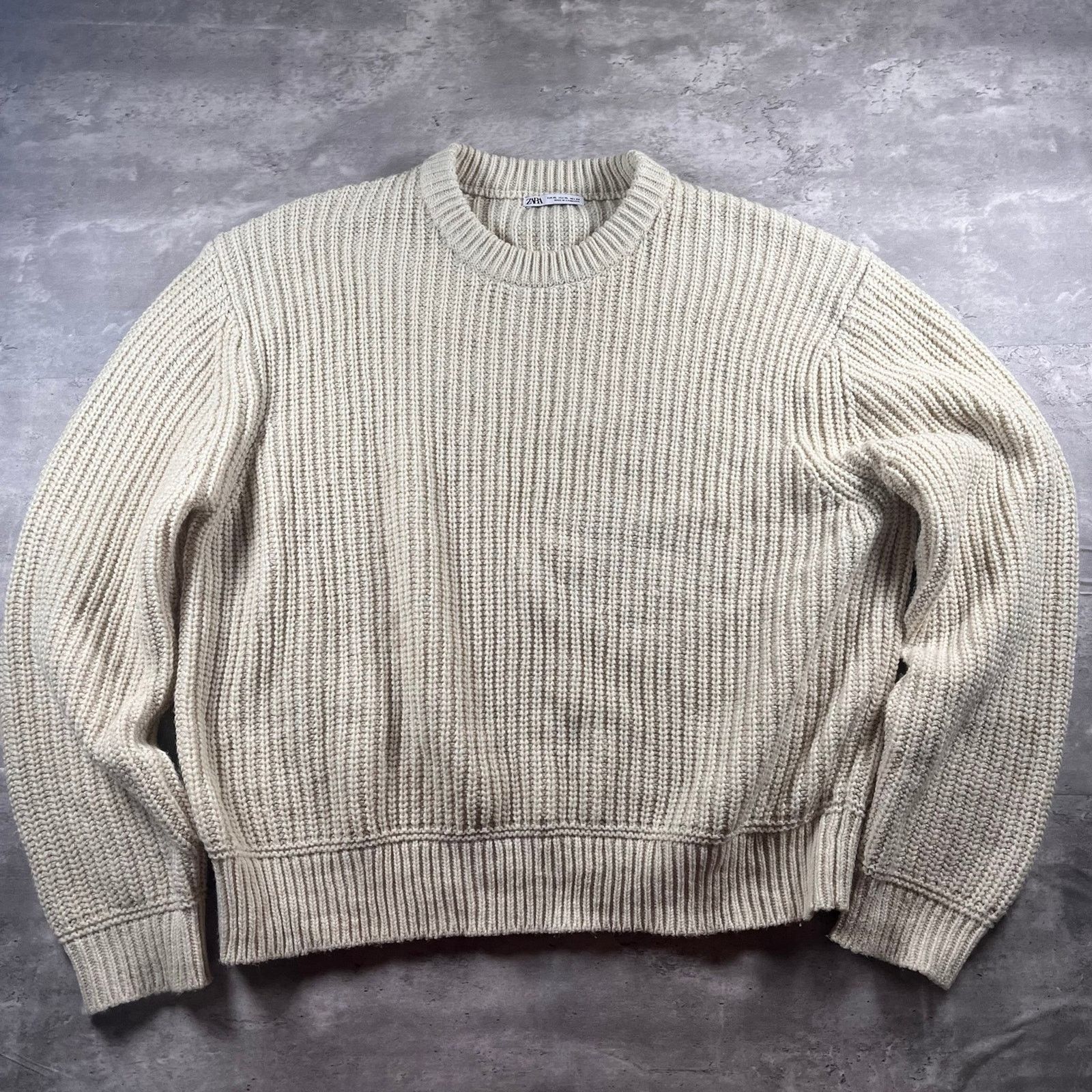 Zara Zara knit sweater Size US XL / EU 56 / 4 - 1 Thumbnail