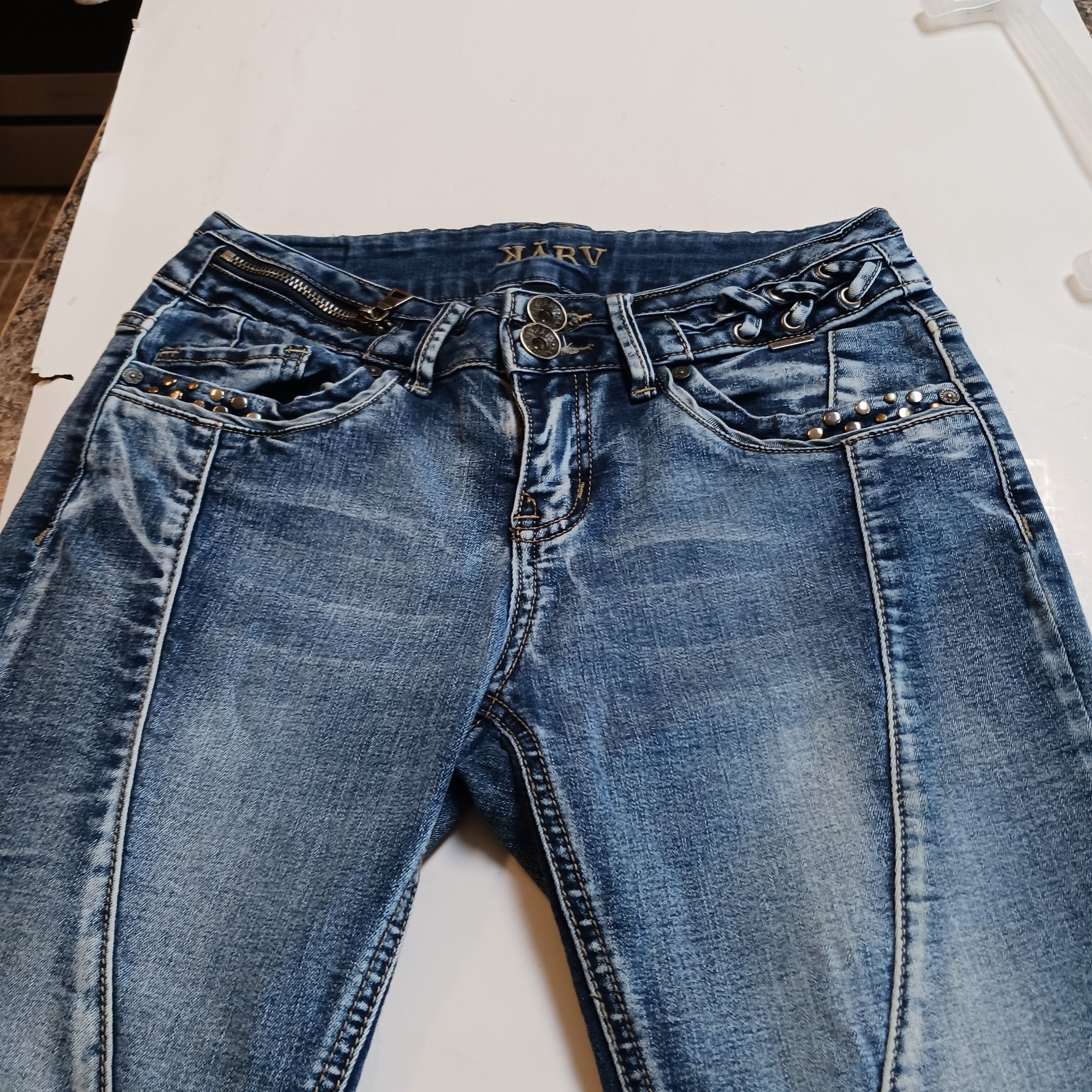 Other KARV Elizza Cropped Skinny Jeans Size 26 Size 26" / US 2 / IT 38 - 4 Thumbnail