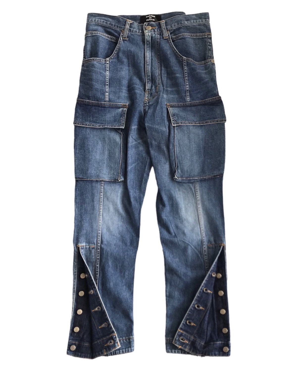 image of Cabane De Zucca Pants in Denim, Men's (Size 30)