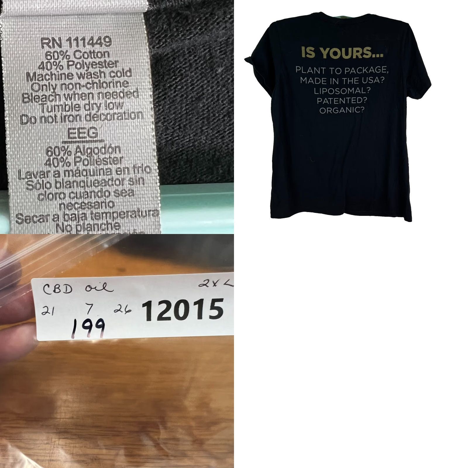 Next Level Vasayo T-Shirts Womens 2XL Hempire-CBD Size XXL / US 16-18 / IT 52-54 - 8 Thumbnail
