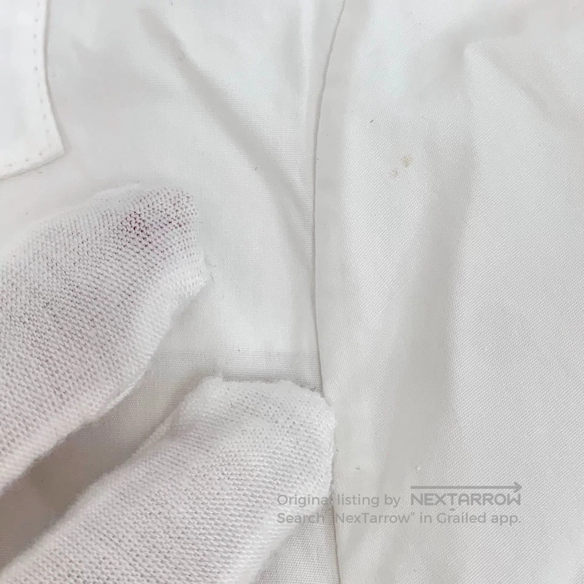 Dior white cotton shirt dress with irregular hem. Size US S / EU 44-46 / 1 - 7 Thumbnail