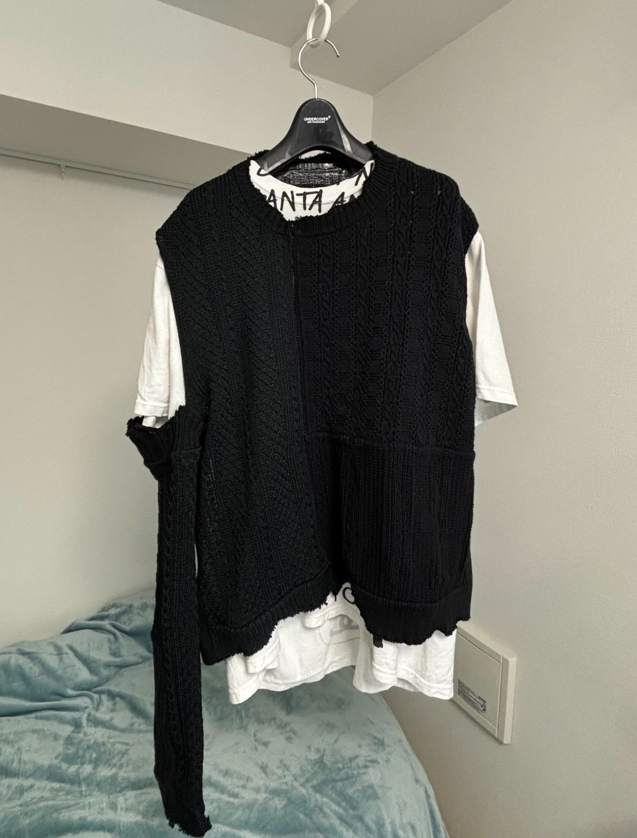 Takahiromiyashita The Soloist. Soloist 21ss Patchwork Sweater Vest Size US M / EU 48-50 / 2 - 1 Thumbnail