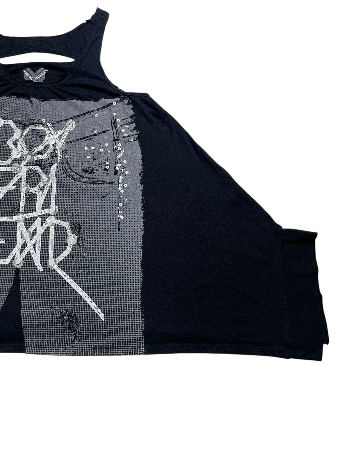 Marithe + Francois Girbaud Marithé+François Girbaud -Batwings deconstructed denim print Size US S / EU 44-46 / 1 - 2 Thumbnail