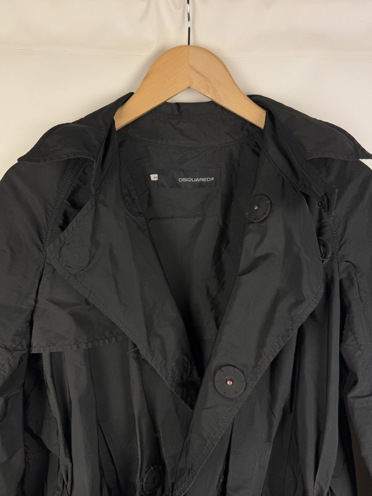 Dsquared2 Dsquared Ladies Double Breasted Belted Trench Coat Jacket Size M / US 6-8 / IT 42-44 - 16 Thumbnail