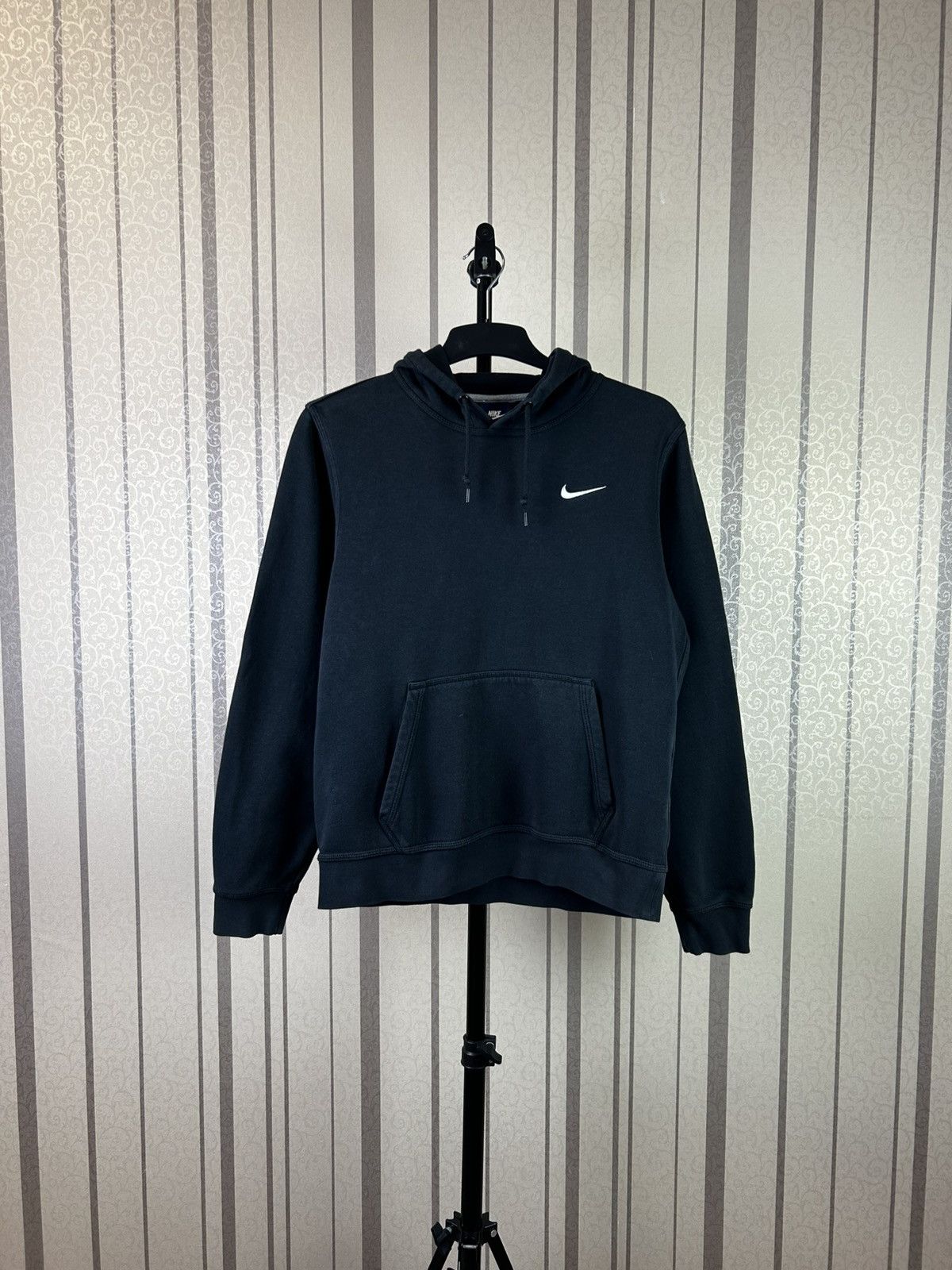Nike Y2K Nike Vintage Hoodie Swoosh Drill Size US S / EU 44-46 / 1 - 1 Thumbnail